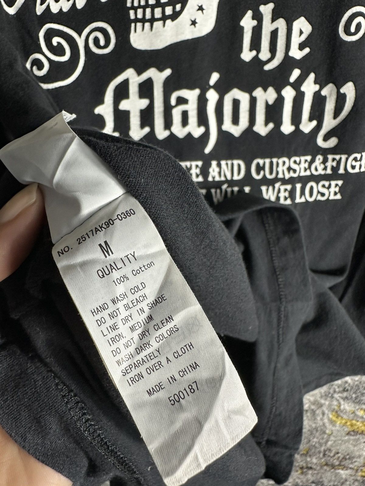 Hysteric Glamour STOOGE & CO STILL REBEL BRAVE FUCKERS THE MAJORITY TEE SHIRT Size US M / EU 48-50 / 2 - 10 Thumbnail