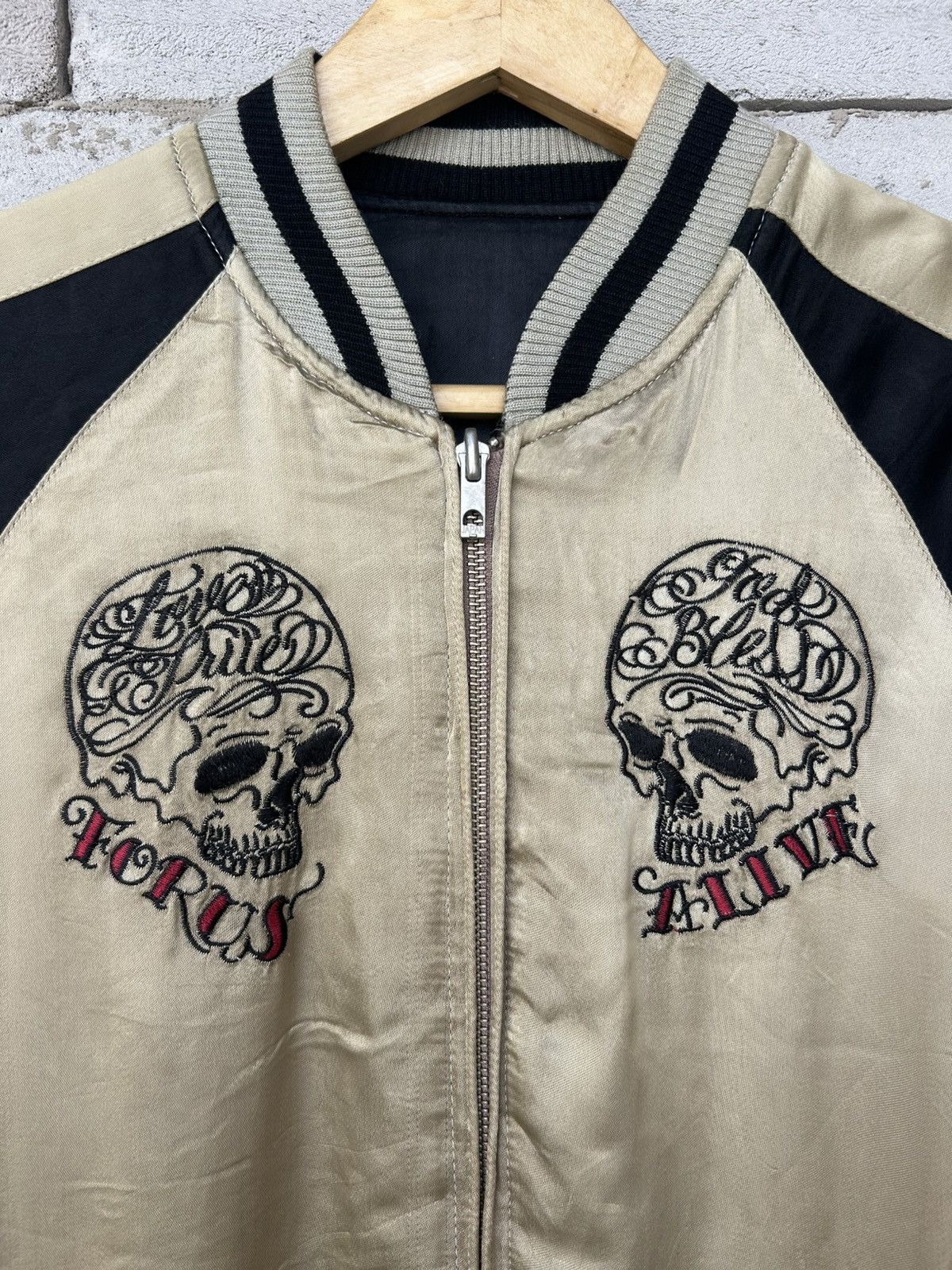 Hoshihime Switch Planning Rayon Reversible Sukajan Souvenir Jacket Size US M / EU 48-50 / 2 - 5 Thumbnail