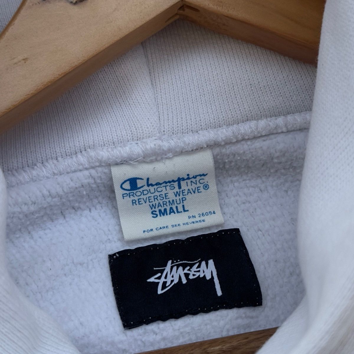 Stussy VINTAGE STUSSY X CHAMPION REVERSE WEAVE SHERPA BOX LOGO 90’s Size US S / EU 44-46 / 1 - 5 Thumbnail