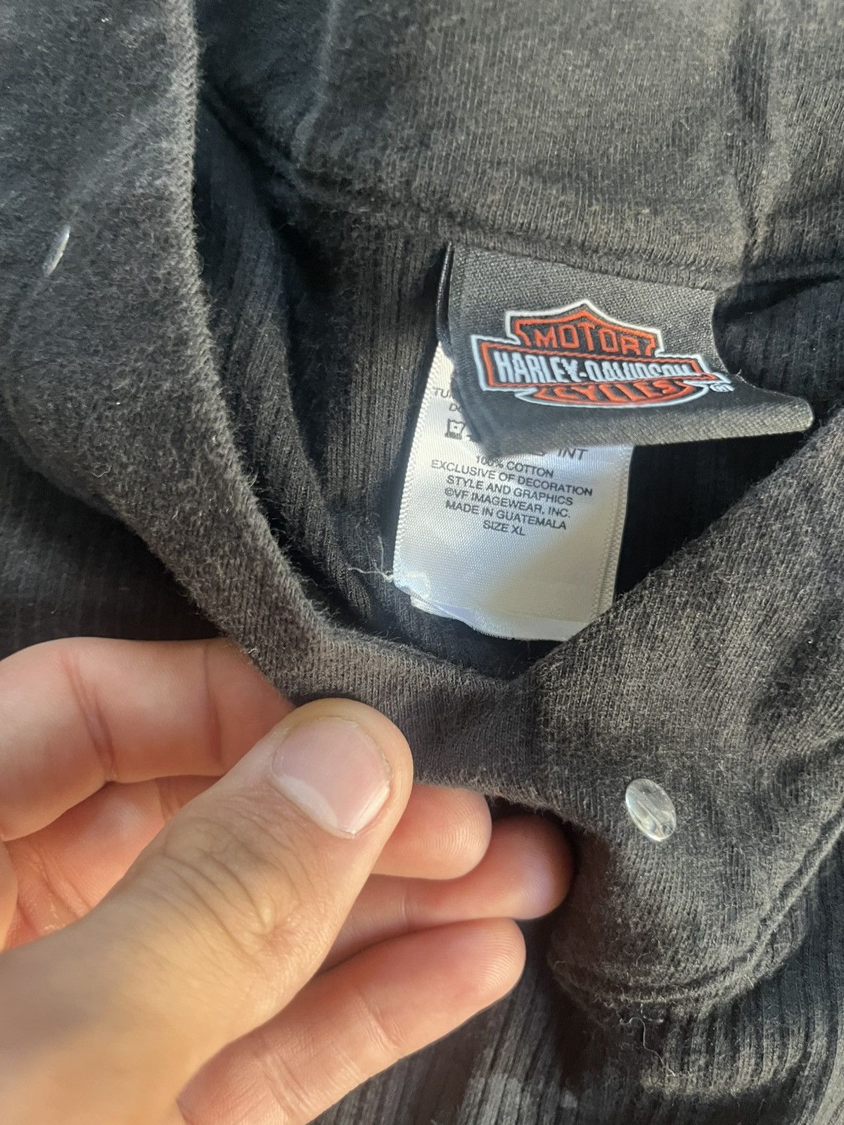 Harley Davidson × Vintage Vintage 90s y2k Harley Davidson Tank Top Size XL / US 12-14 / IT 48-50 - 2 Thumbnail