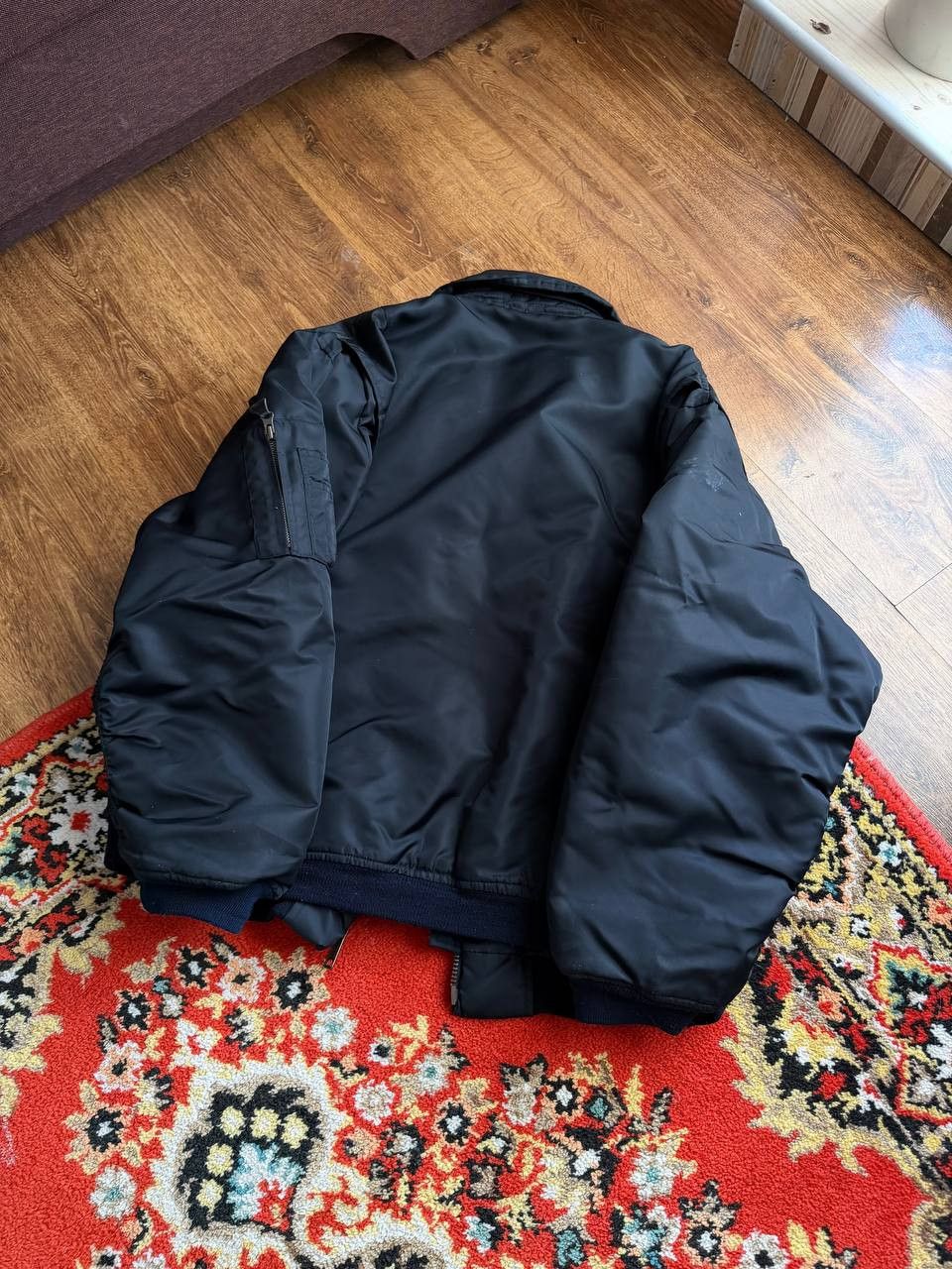 Japanese Brand Vintage MA-2 Retro Reversilbe Flyght Bomber Jacket Y2K Size US L / EU 52-54 / 3 - 10 Thumbnail