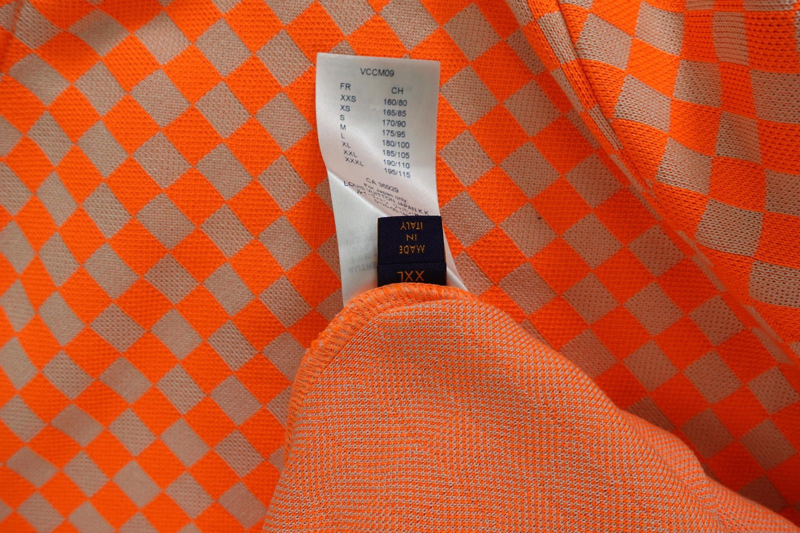 Louis Vuitton Louis Vuitton Damier Pullover - Orange Size ONE SIZE - 3 Thumbnail