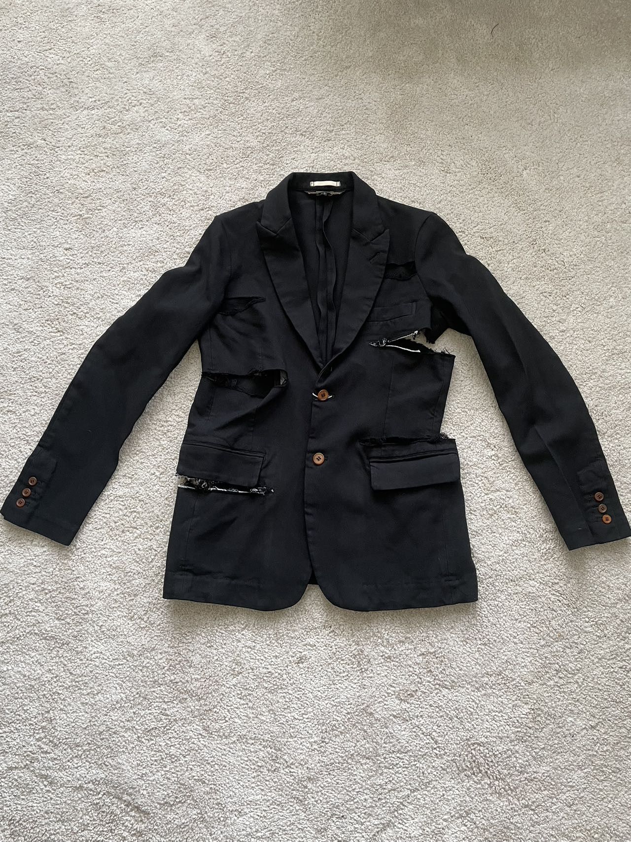 Comme des Garcons Homme Plus Comme Des Garcons Homme Plus Destructive Jacket Size US M / EU 48-50 / 2 - 7 Thumbnail