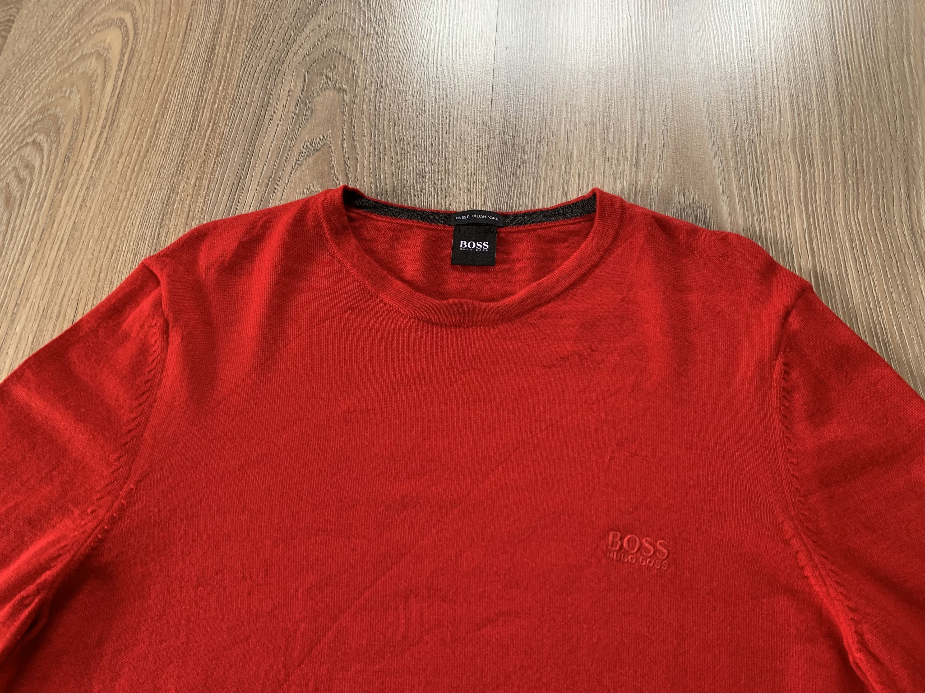 Hugo Boss Hugo Boss Finest Italian Yarn Wool Sweater Size US M / EU 48-50 / 2 - 4 Thumbnail