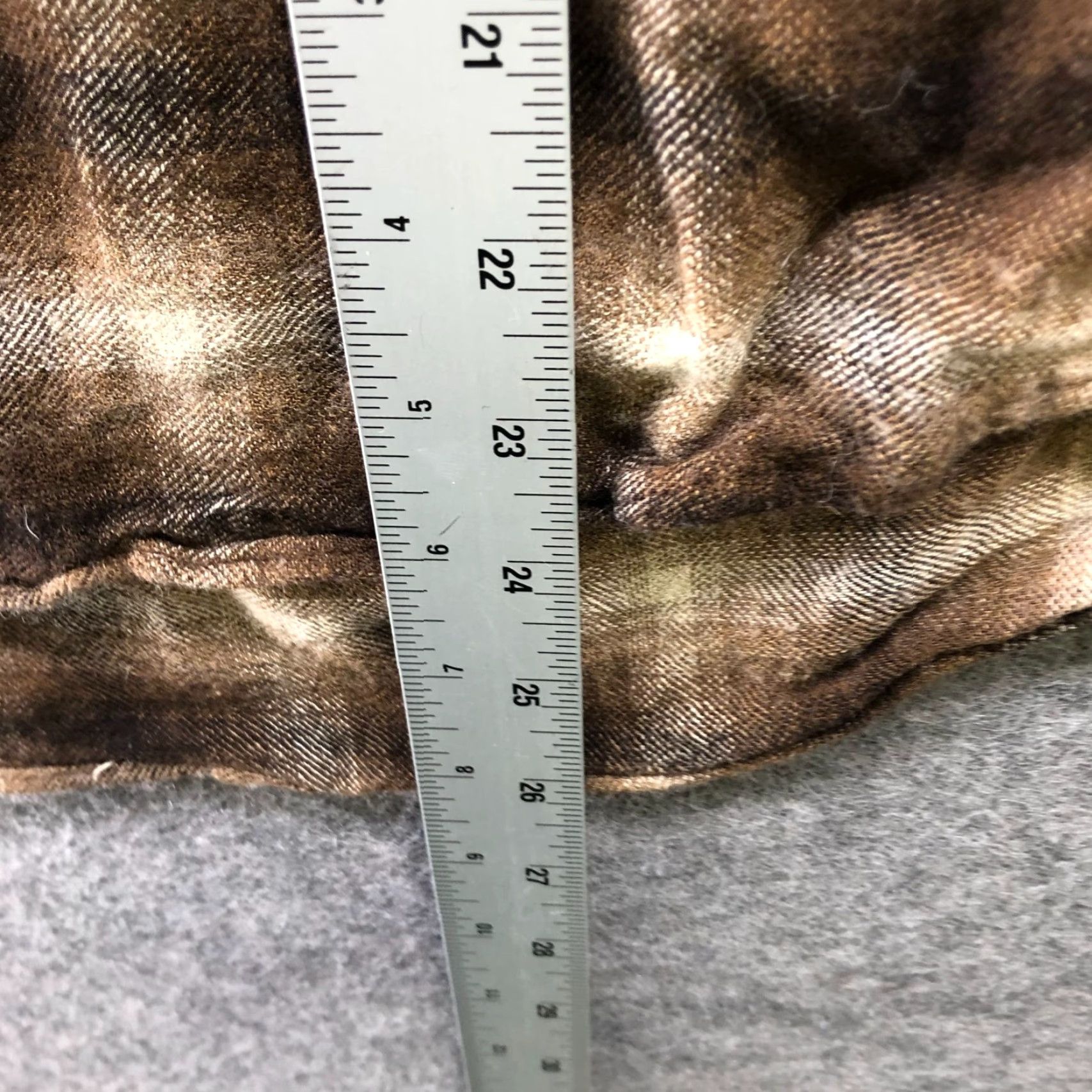 Zara Zara Popover Top Womens S Brown Black Plaid Long Sleeve Lightweight Flannel Button Knit Cotton Casual Size S / US 4 / IT 40 - 6 Thumbnail