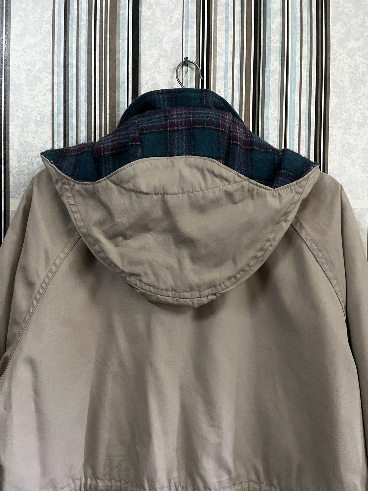 Woolrich Woolen Mills 1990s The woolrich tartan attached hood #H4 Size L / US 10 / IT 46 - 6 Thumbnail