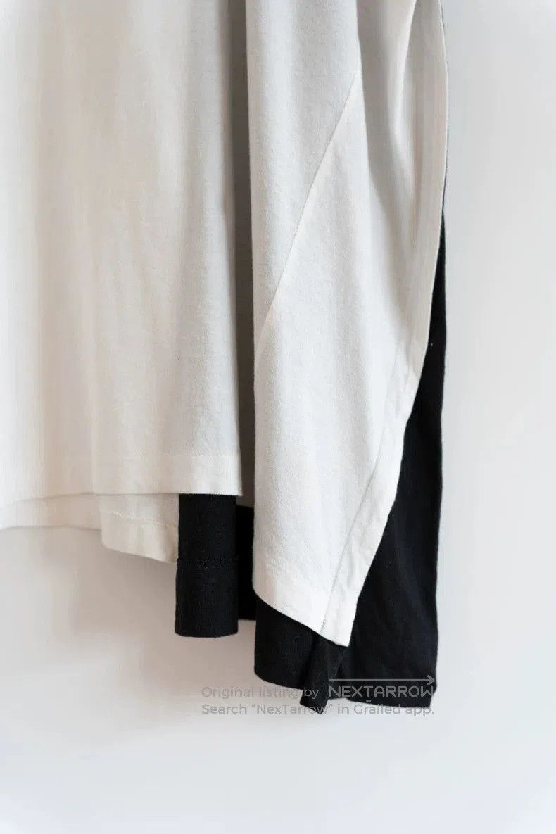 Yohji Yamamoto Yohji Yamamoto 15ss Black White Short Sleeve T-shirt Size US M / EU 48-50 / 2 - 5 Thumbnail