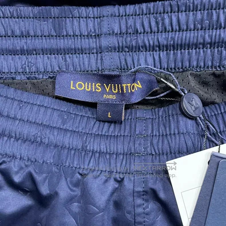 Louis Vuitton Louis Vuitton size l Navy Blue Beach Full Print Casual Shor Size US 30 / EU 46 - 2 Thumbnail