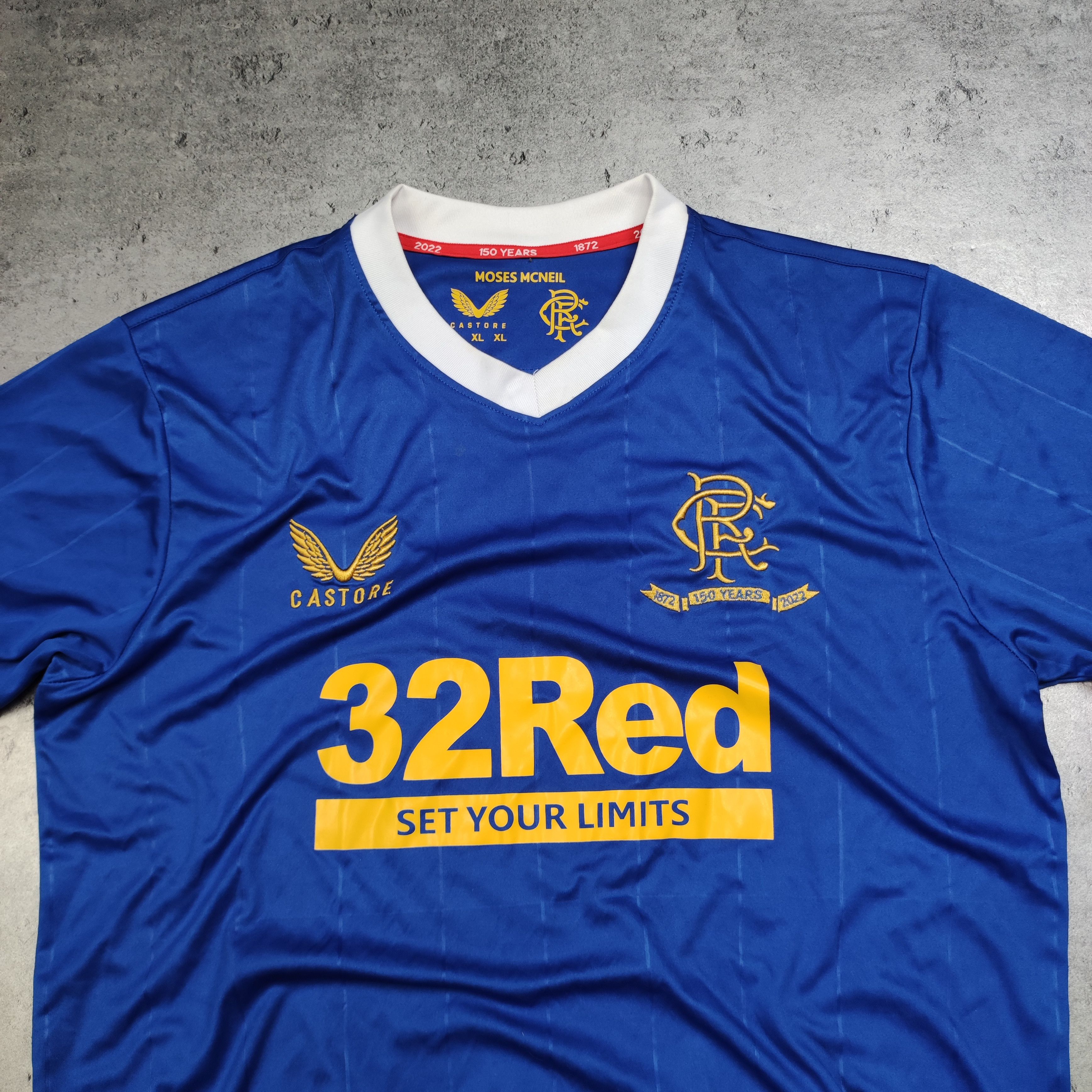 Other RARE Football Glasgow Rangers Castore 2021 Home Jersey Size US XL / EU 56 / 4 - 4 Thumbnail