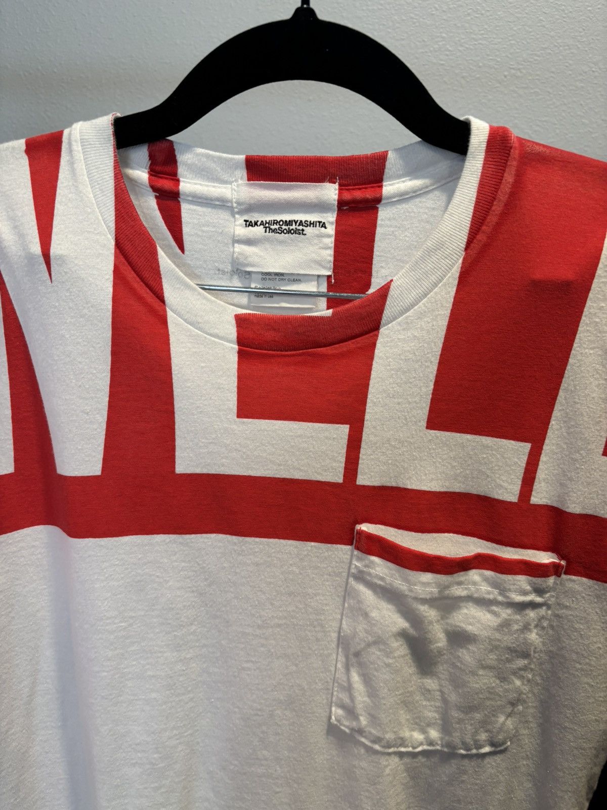 Takahiromiyashita The Soloist. TAKAHIROMIYASHITA THESOLOIST “WELL” Tee Shirt ☎️ Size US S / EU 44-46 / 1 - 8 Thumbnail