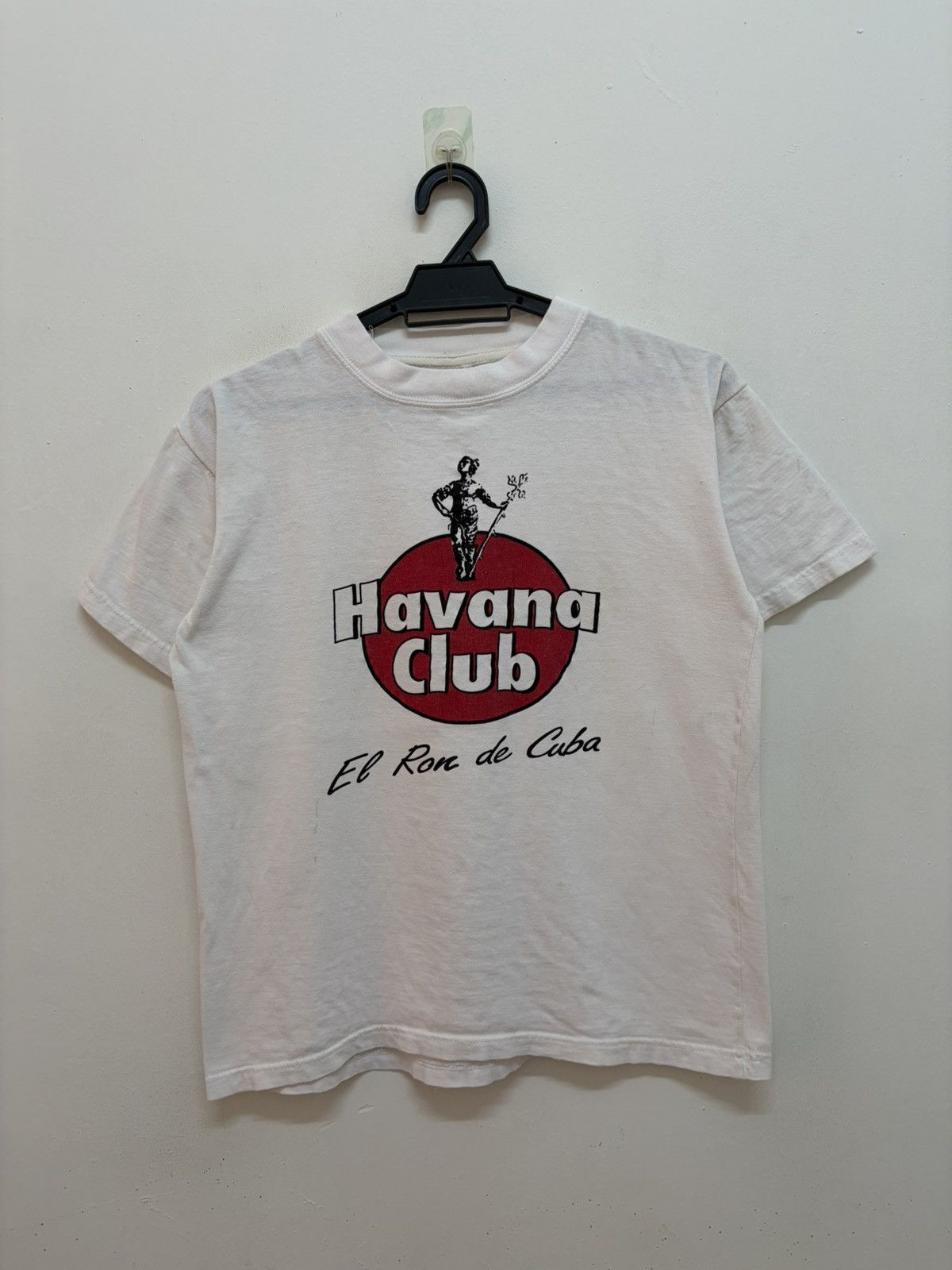 Vintage 90s HAVANA CLUB EL RON DE CUBA CLASSIC LOGO BEAUTY BOXY TEE Size US S / EU 44-46 / 1 - 1 Thumbnail