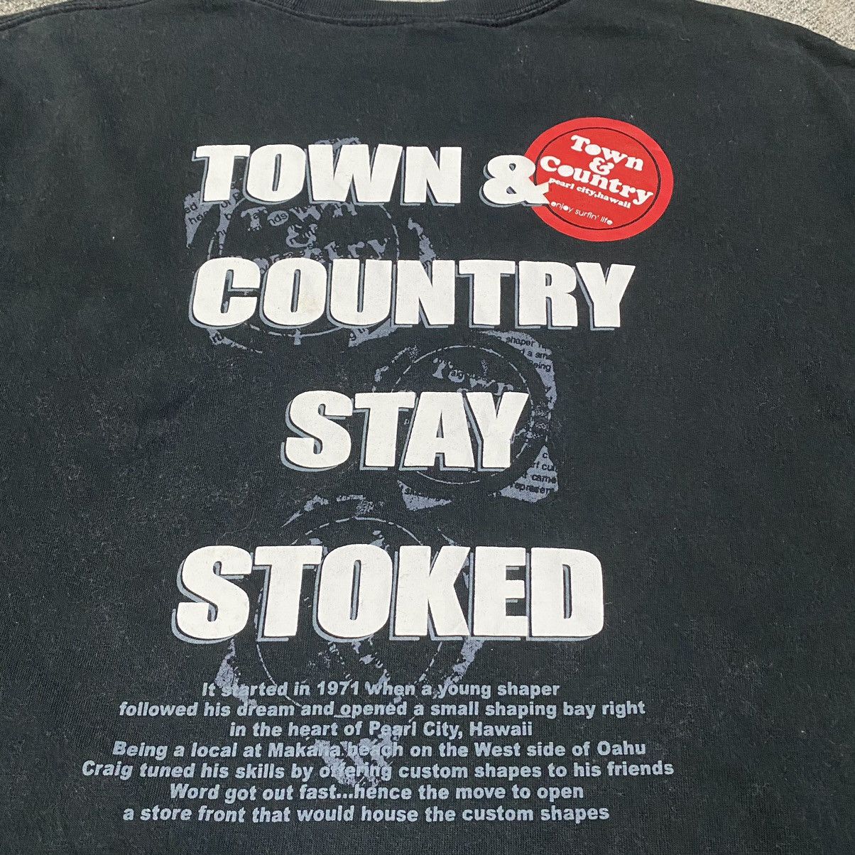 Vintage Town & Country Surfin T-shirt Size US L / EU 52-54 / 3 - 5 Thumbnail