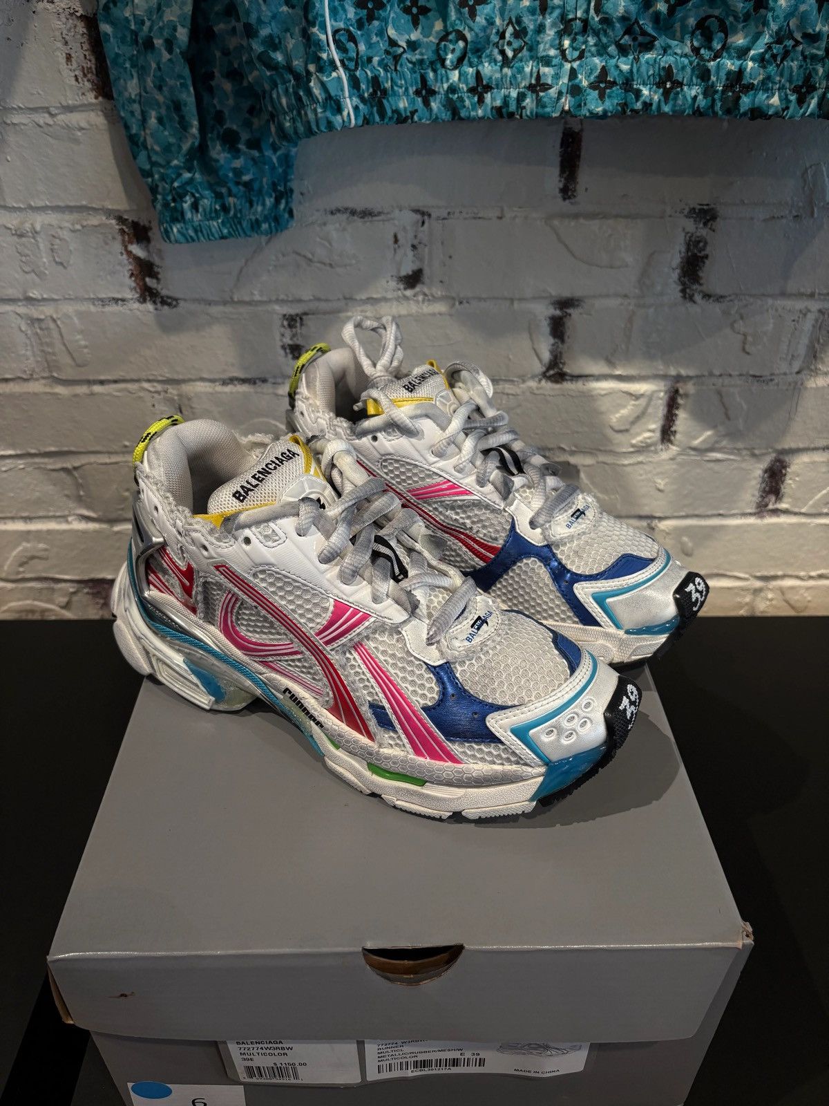Balenciaga Balenciaga Runner Multicolor PO OG Size 6 Size US 9 / IT 39 - 2 Thumbnail