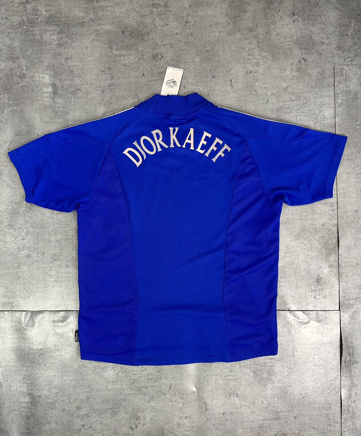 Adidas × Vintage France 2002 Home Kit Adidas Djorkaef retrokit Size US XL / EU 56 / 4 - 2 Thumbnail