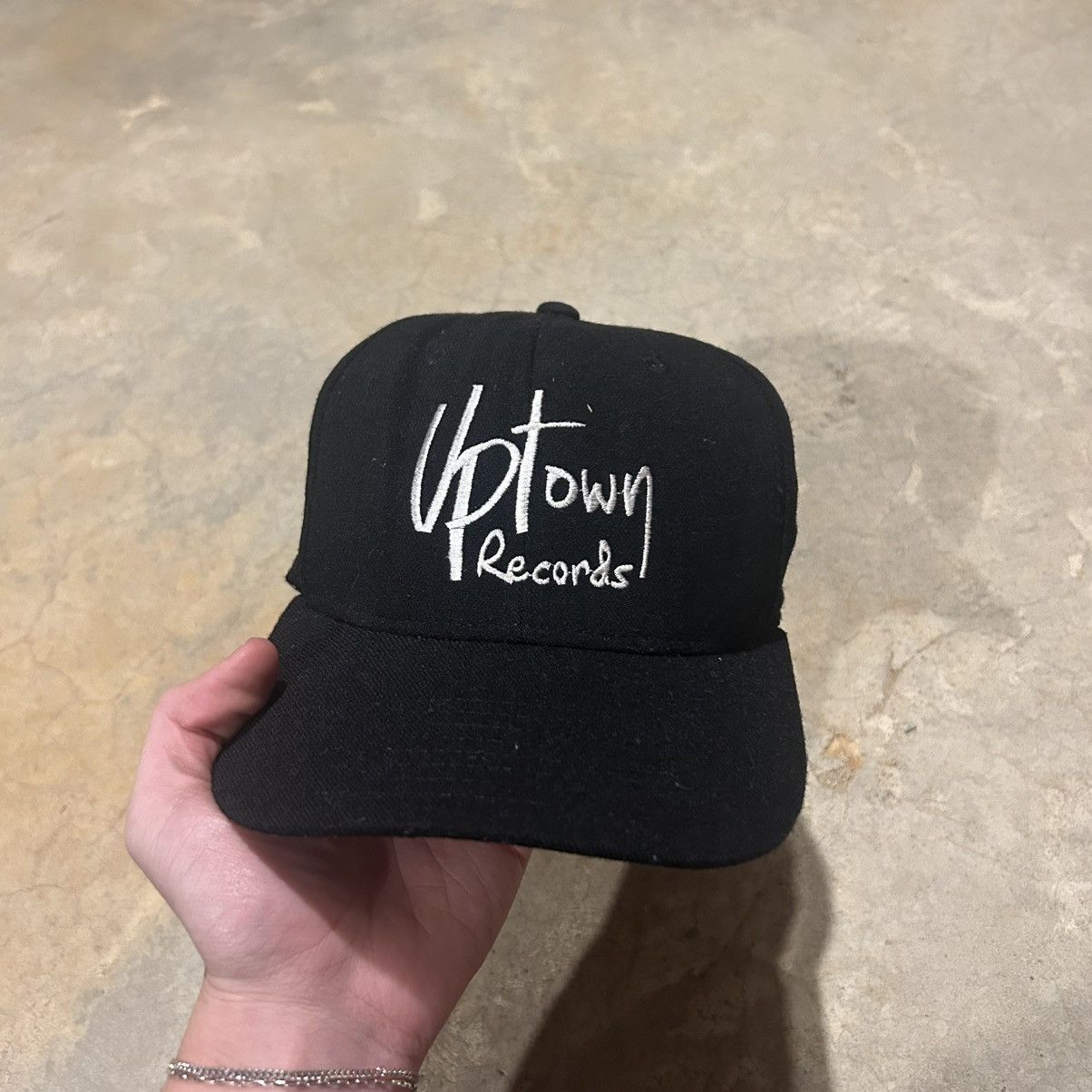 Vintage Rare Vintage 1990s Uptown Records Employee Promo FlexFit Hat Size ONE SIZE - 2 Thumbnail