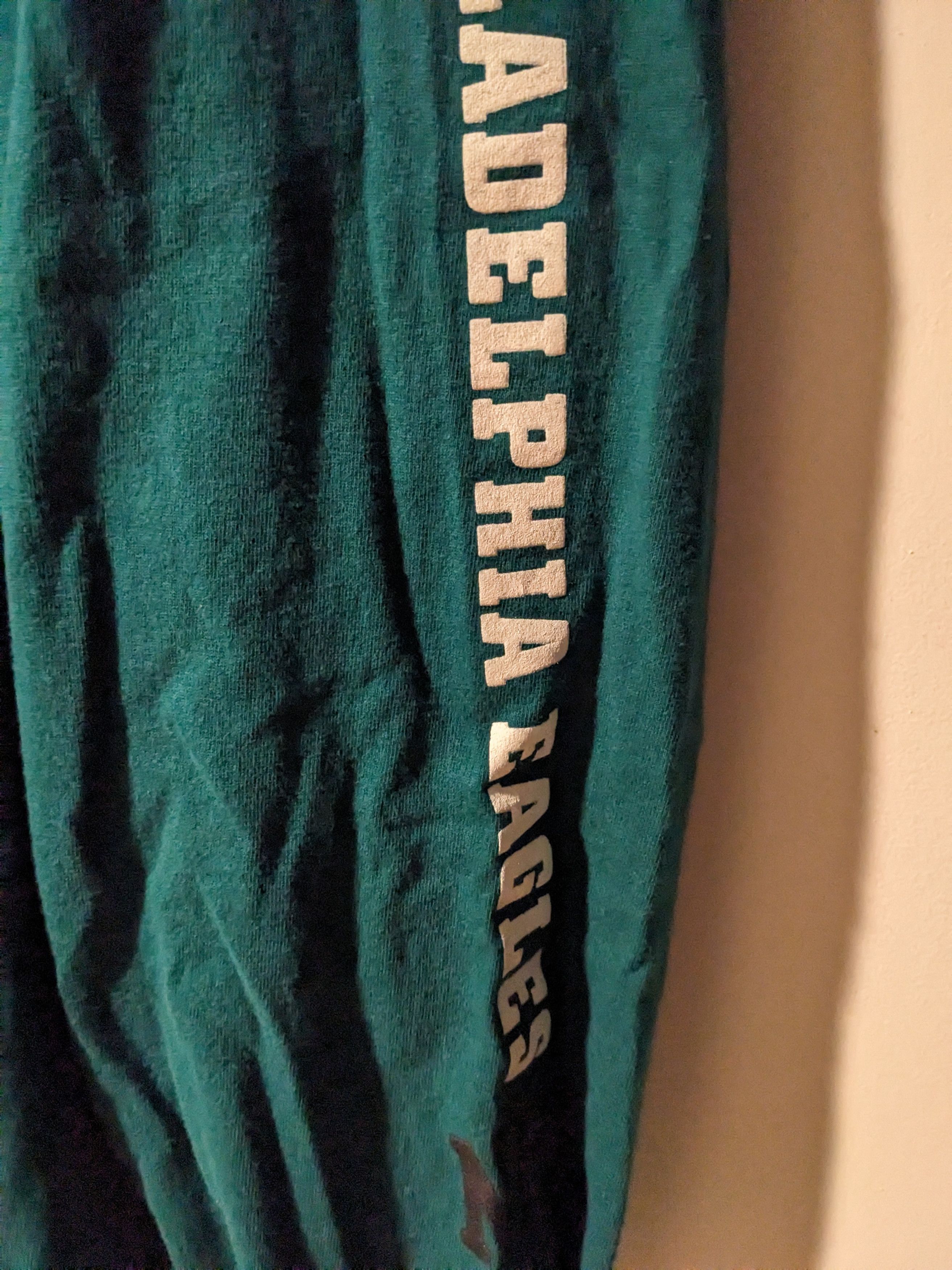 NFL × Vintage Vintage 90s Philadelphia Eagles NFL Long Sleeve T-Shirt Size US XXL / EU 58 / 5 - 3 Thumbnail