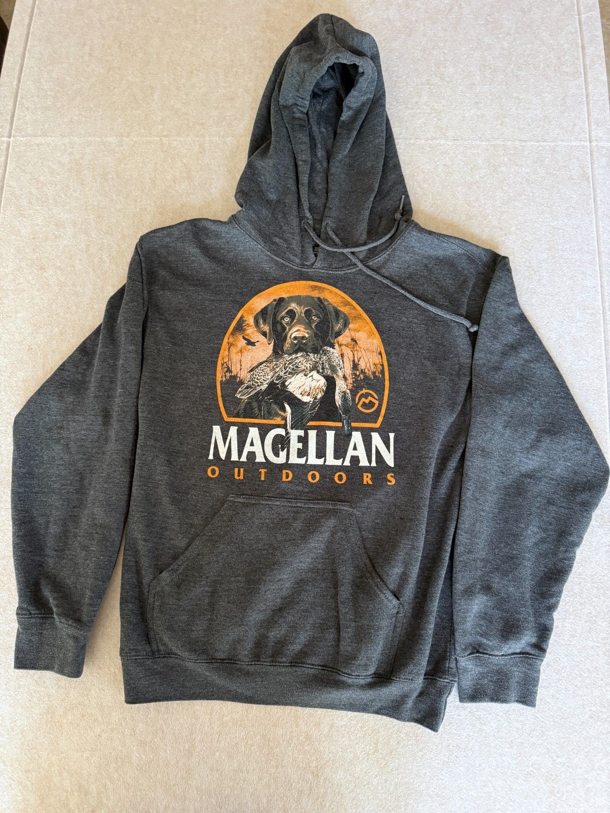 Other Magellan Mens Small Fishing Hoodie Lab Fish Graphic Outdoor Size US S / EU 44-46 / 1 - 6 Thumbnail