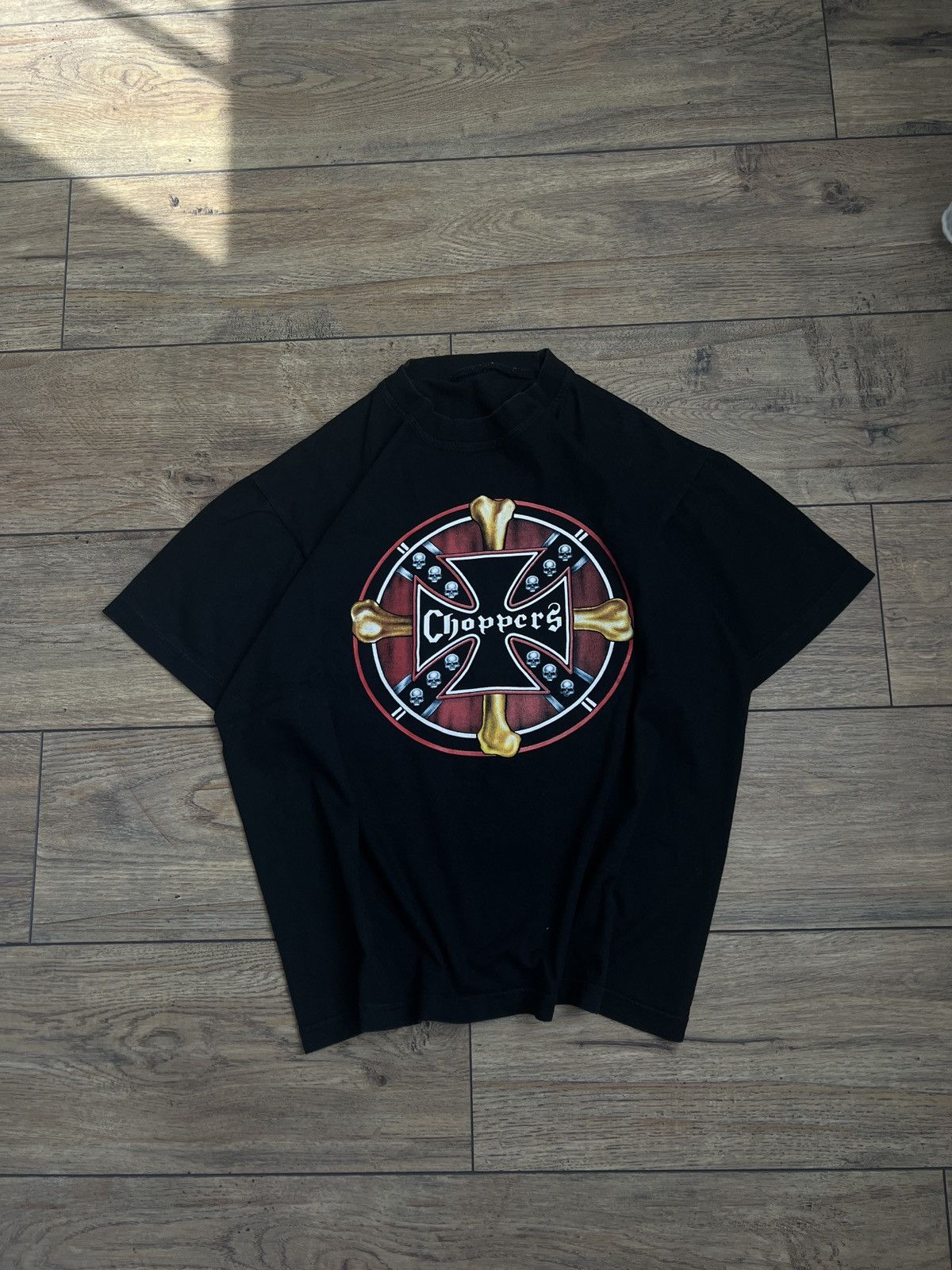 Vintage Vintage West Coast Choppers Life Death Love Bikes Black Size US L / EU 52-54 / 3 - 1 Thumbnail