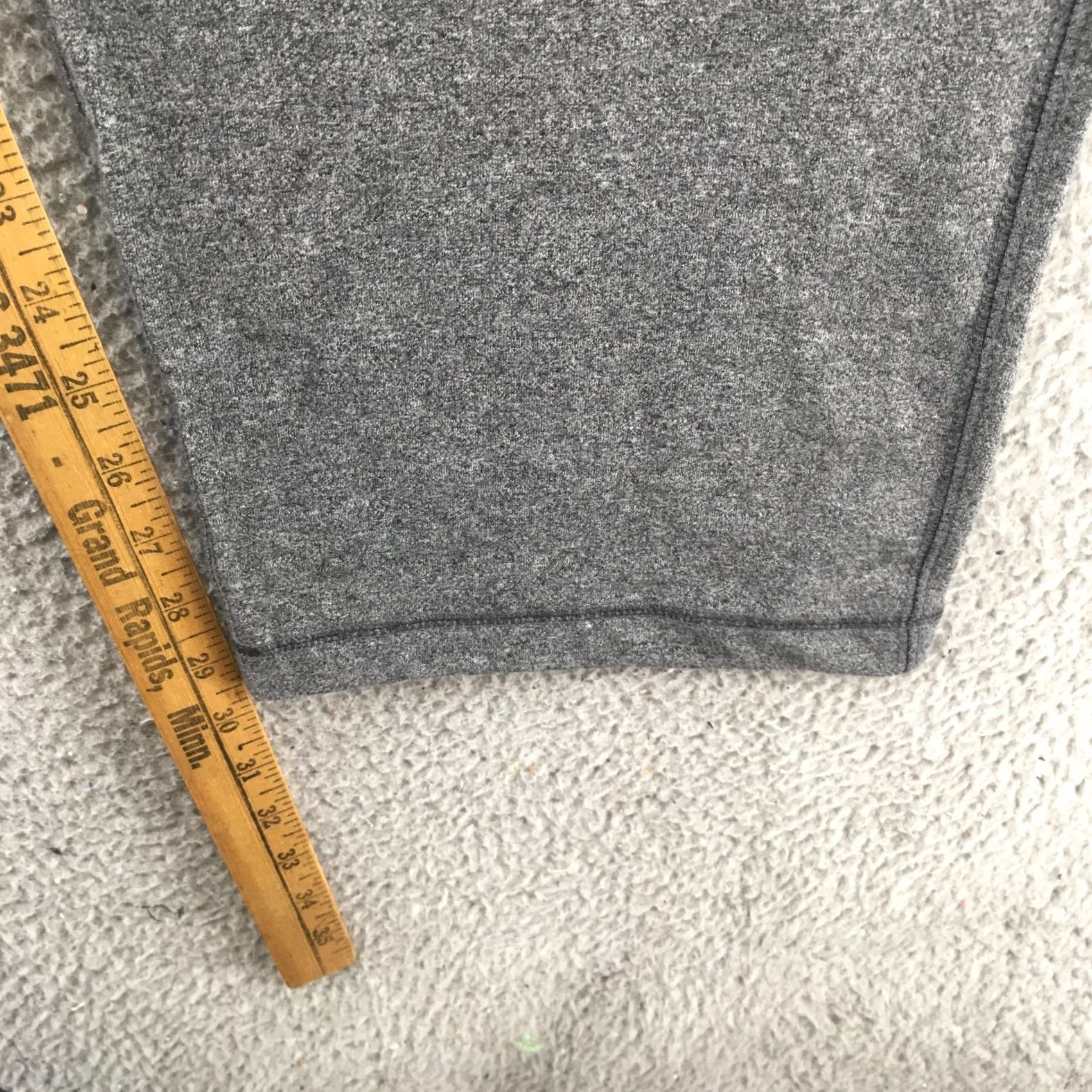 Banana Republic Banana Republic Sweatpants Mens XXL Gray Cotton Blend High Rise Pants Regular Front Pockets Size US 39 - 7 Thumbnail