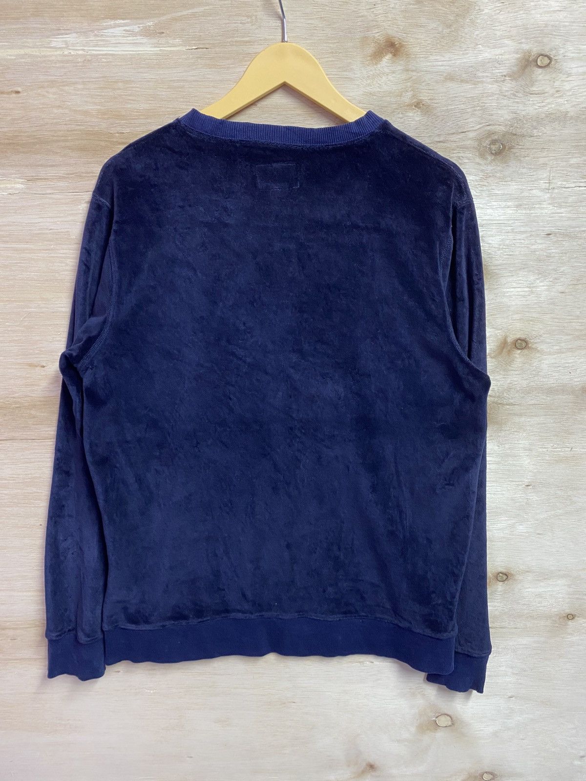 Stussy Stussy velvet sweatshirt spell out Size US S / EU 44-46 / 1 - 8 Thumbnail