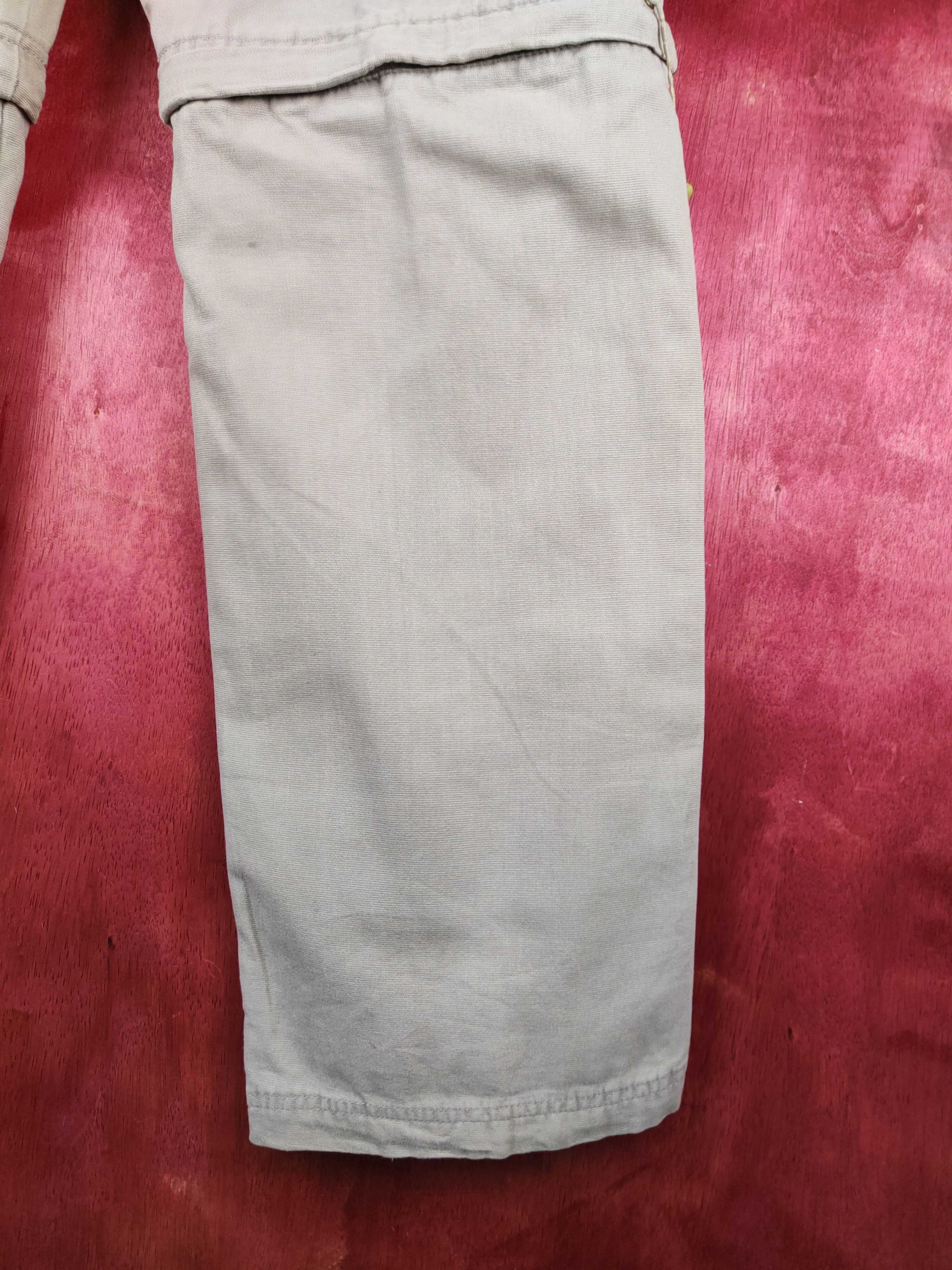 Japanese Brand Ambros Beige Multipocket Tactical Cargo Pants #1518 Size US 31 - 12 Thumbnail