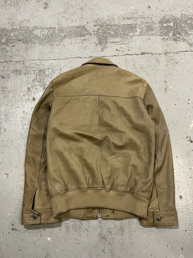 Dolce & Gabbana AW2006 Dolce & Gabbana Multi-Pocket Beige Cargo Leather Jacket Size US M / EU 48-50 / 2 - 8 Thumbnail