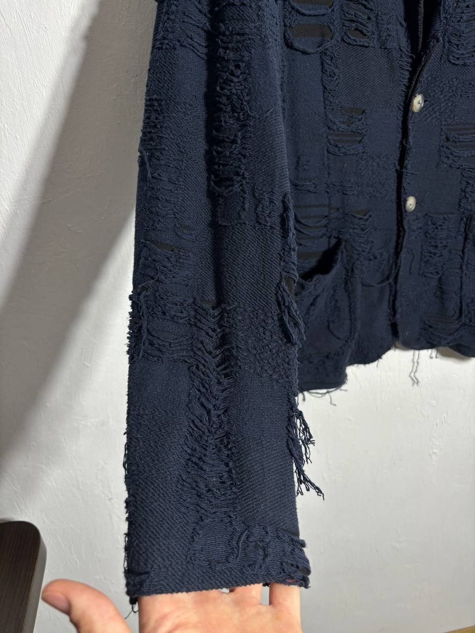 Japanese Brand Avant Garde Torn Japanese Y2K Blazer jacket Size US M / EU 48-50 / 2 - 4 Thumbnail