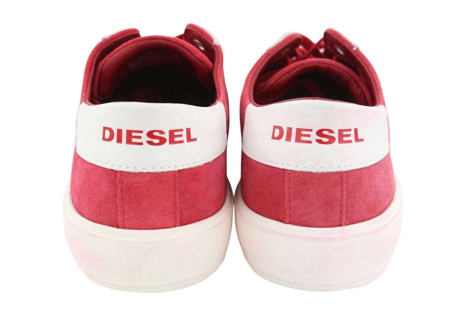 Diesel S-MYDORI LC EU44 Red Suede Leather 41533 Size US 11 / EU 44 - 6 Thumbnail