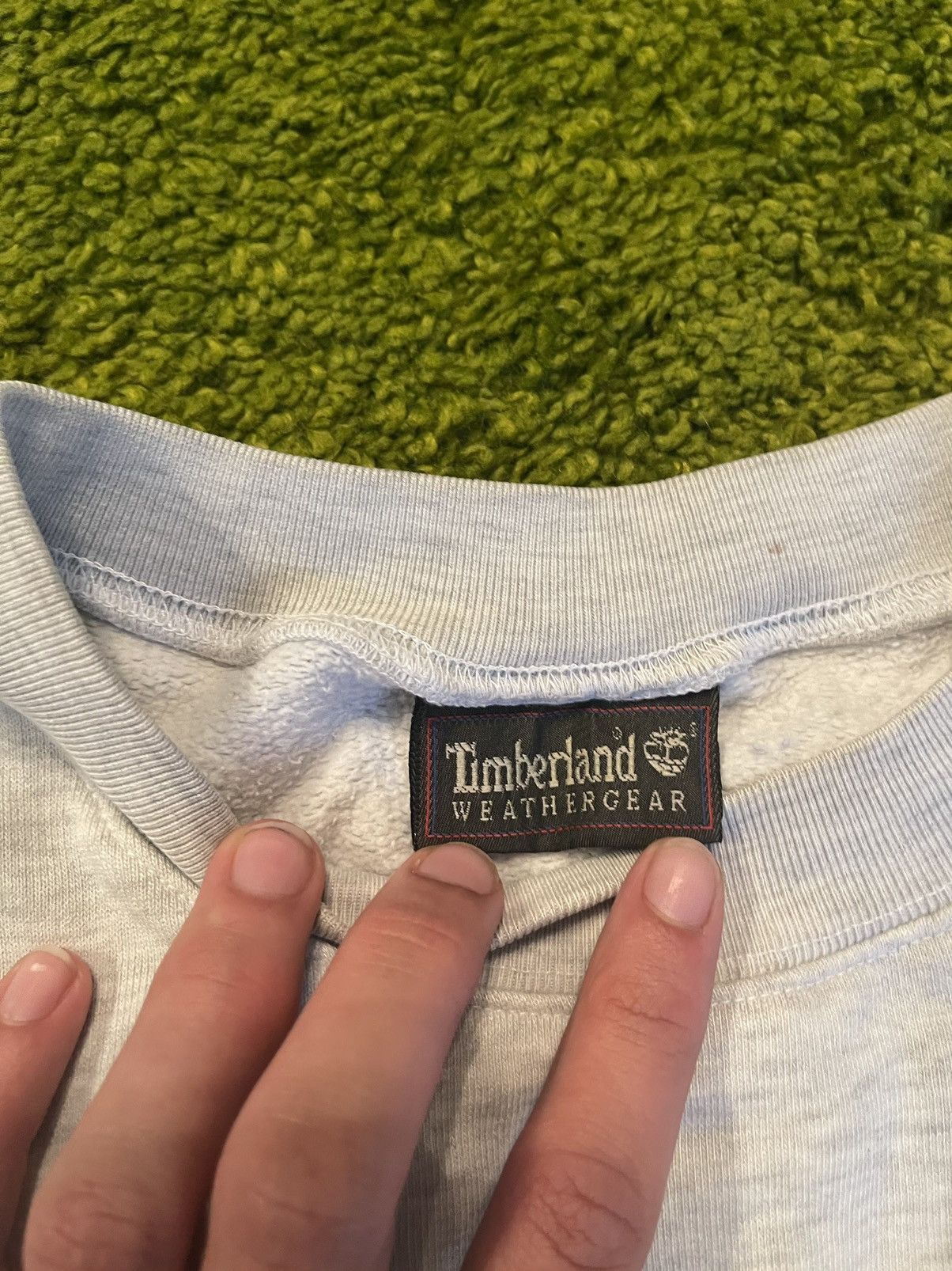 Timberland × Vintage Timberland Y2K vintage faded big logo sweatshirt Size US XL / EU 56 / 4 - 6 Thumbnail