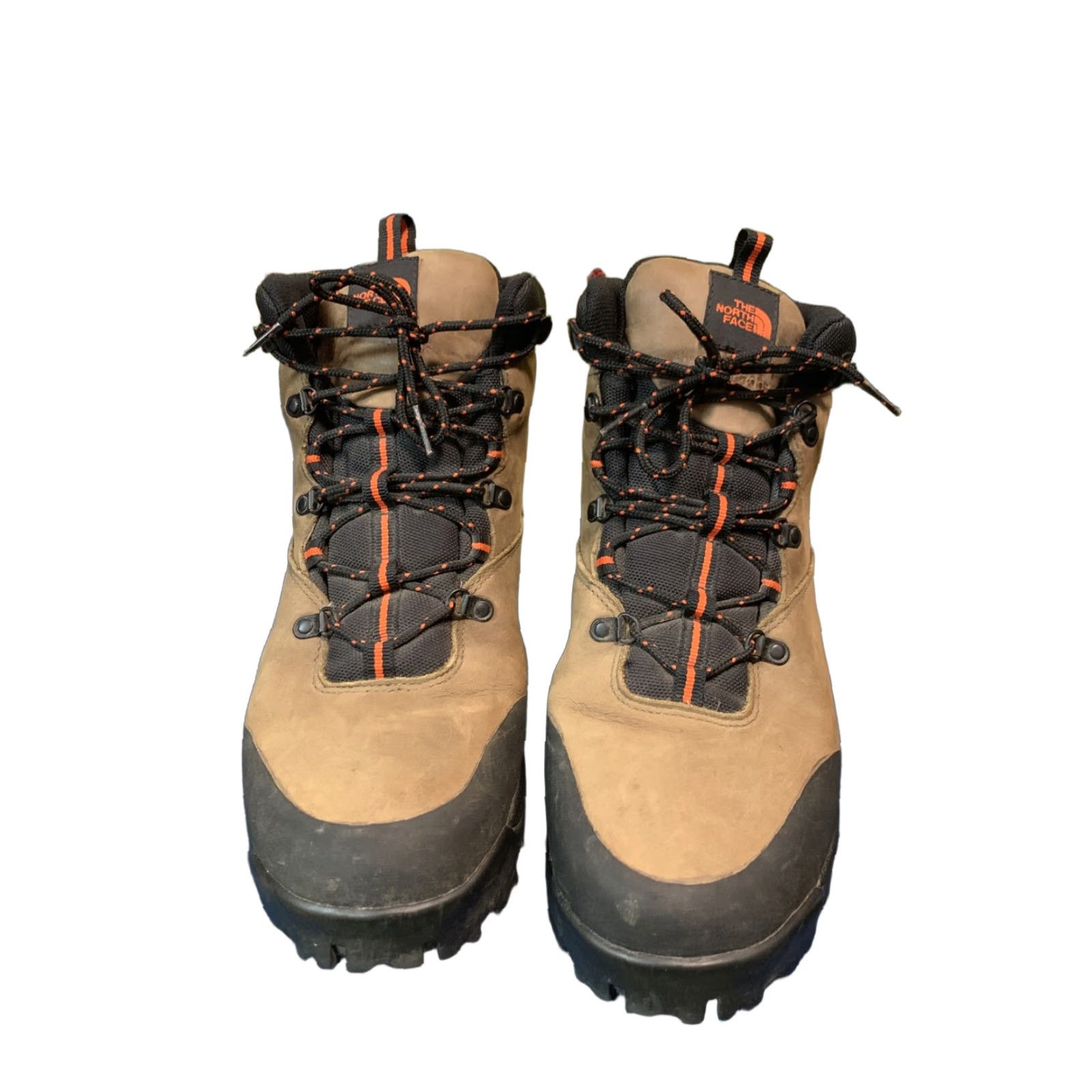 The North Face X-2 Boots Hiking Waterproof Leather Brown 