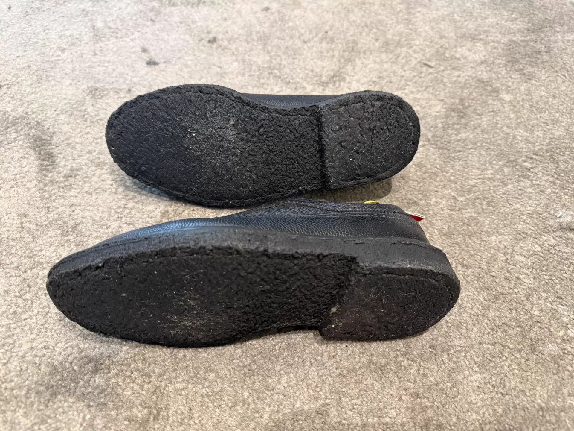 Thom Browne Thom Browne Black Brogue Oxford Rubber Sole 8 (Nike 42) Size US 8 / EU 41 - 4 Thumbnail
