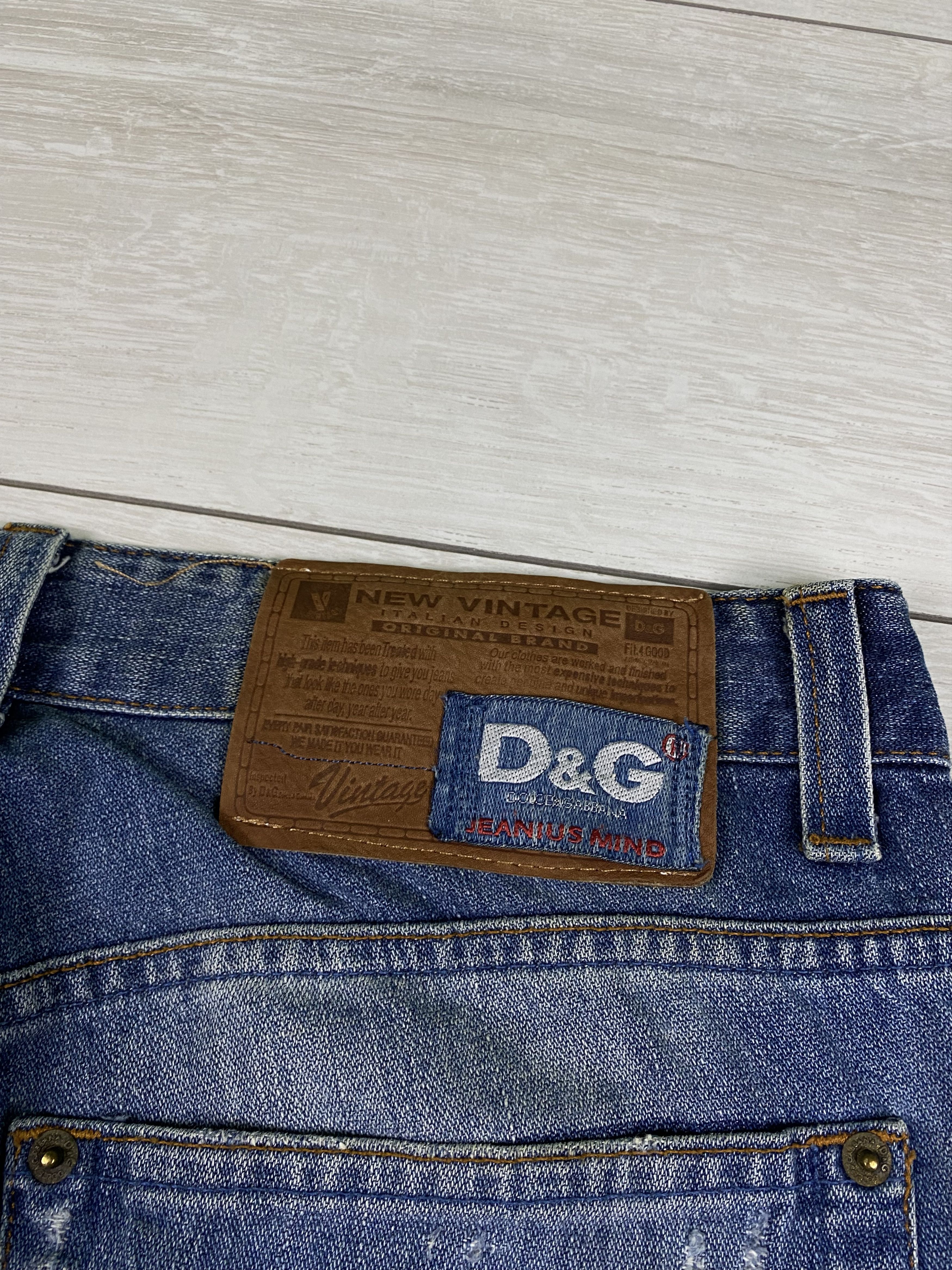 Dolce & Gabbana Vintage Dolce & Gabbana marina yachting distressed jeans Size US 30 / EU 46 - 8 Thumbnail