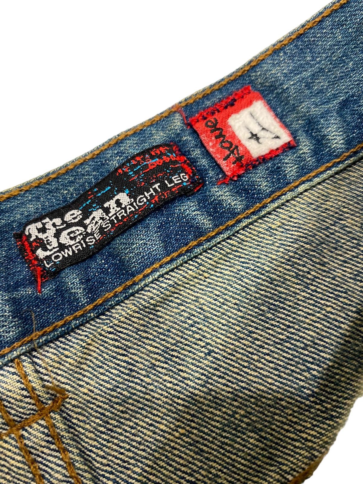 Howe Vintage Howe Tailored Denim Low Rise Straight Jeans Grunge Size US 30 / EU 46 - 7 Thumbnail