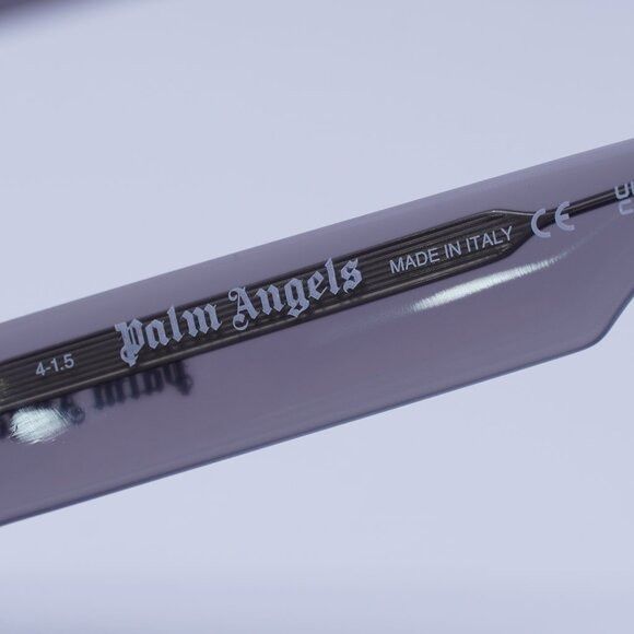 Palm Angels Palm Angels PERI086 HYDE 0921 Sunglasses Grey Rectangle Size ONE SIZE - 8 Thumbnail