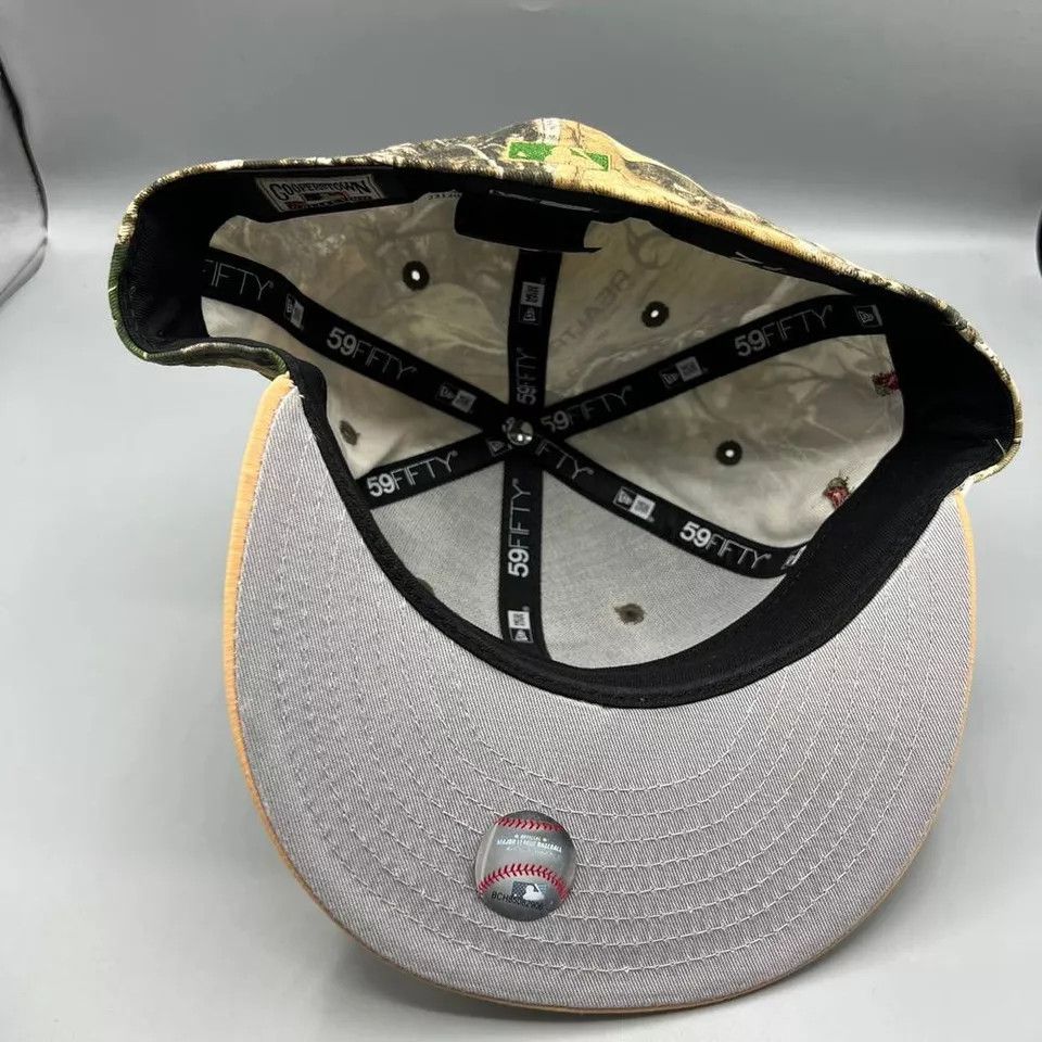 New Era St. Louis Cardinals Hat Men 7 1/2 Realtree Fitted Cap Size ONE SIZE - 4 Thumbnail
