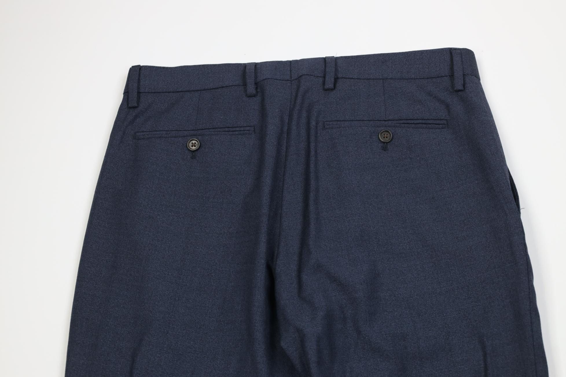 Banana Republic Banana Republic Slim Fit Wool Knit Chino Pants Trousers Blue Size US 31 - 12 Thumbnail