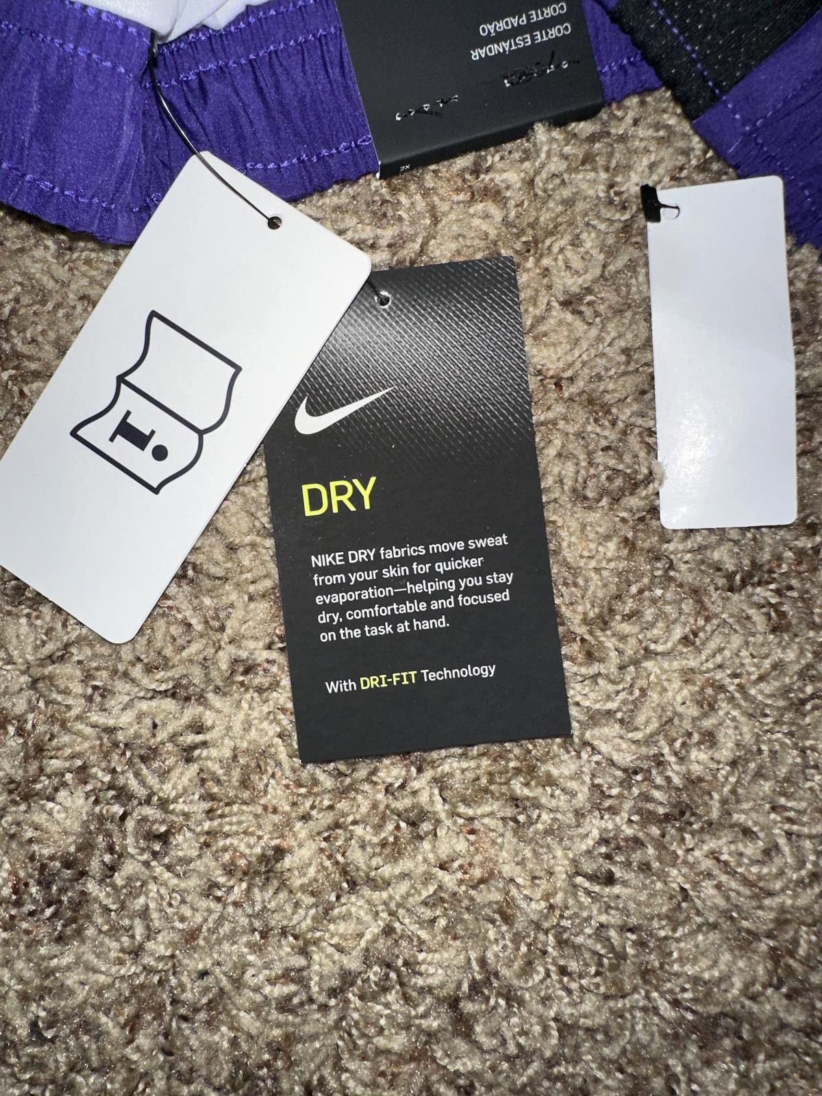 Nike Nike Women's Dri-Fit LSU Football Tempo Athletic Short Sample Size 36" / US 14 / IT 50 - 11 Thumbnail