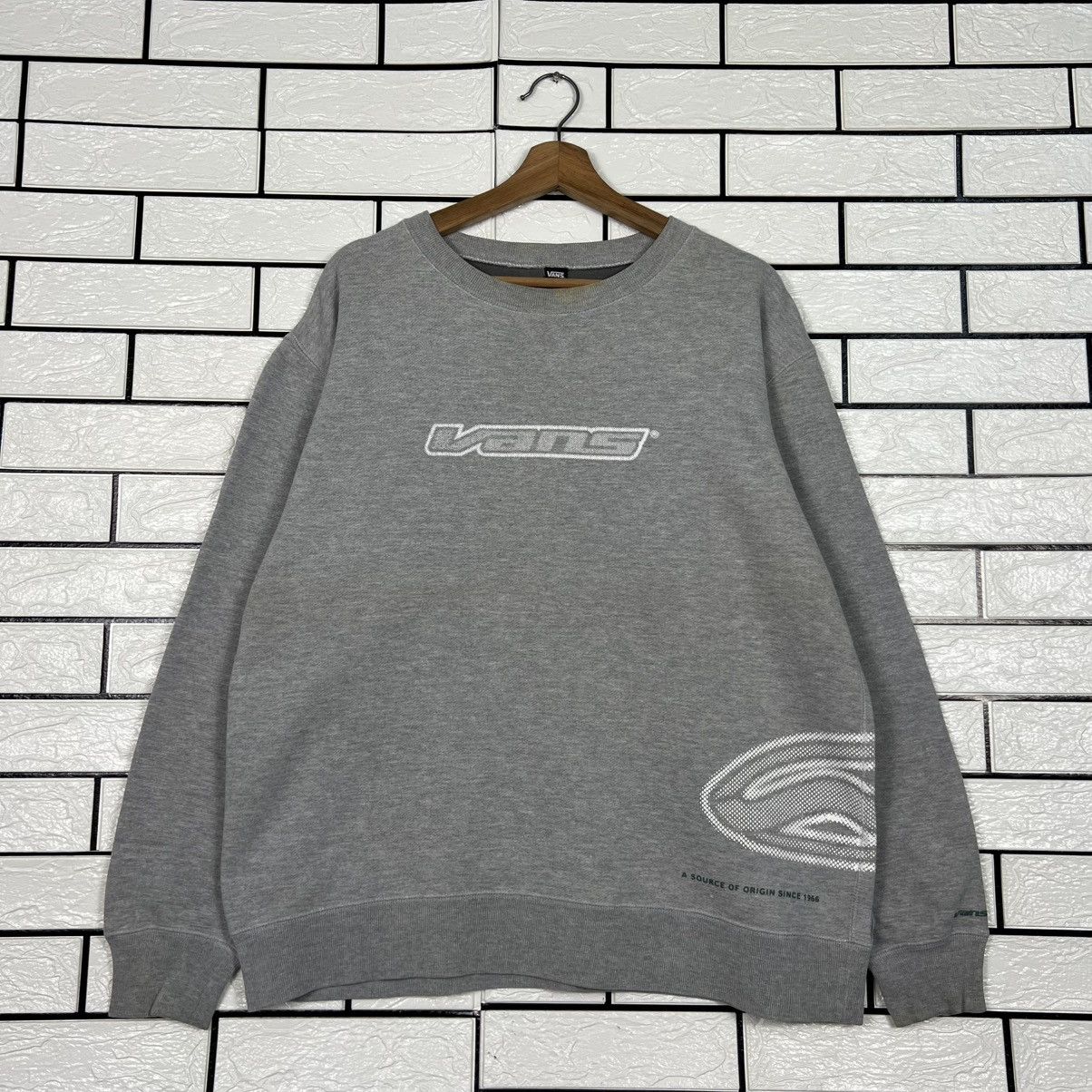 Vans Vintage 90's VANS Big Logo Crewneck Sweatshirt #3971-C181 Size US L / EU 52-54 / 3 - 1 Thumbnail