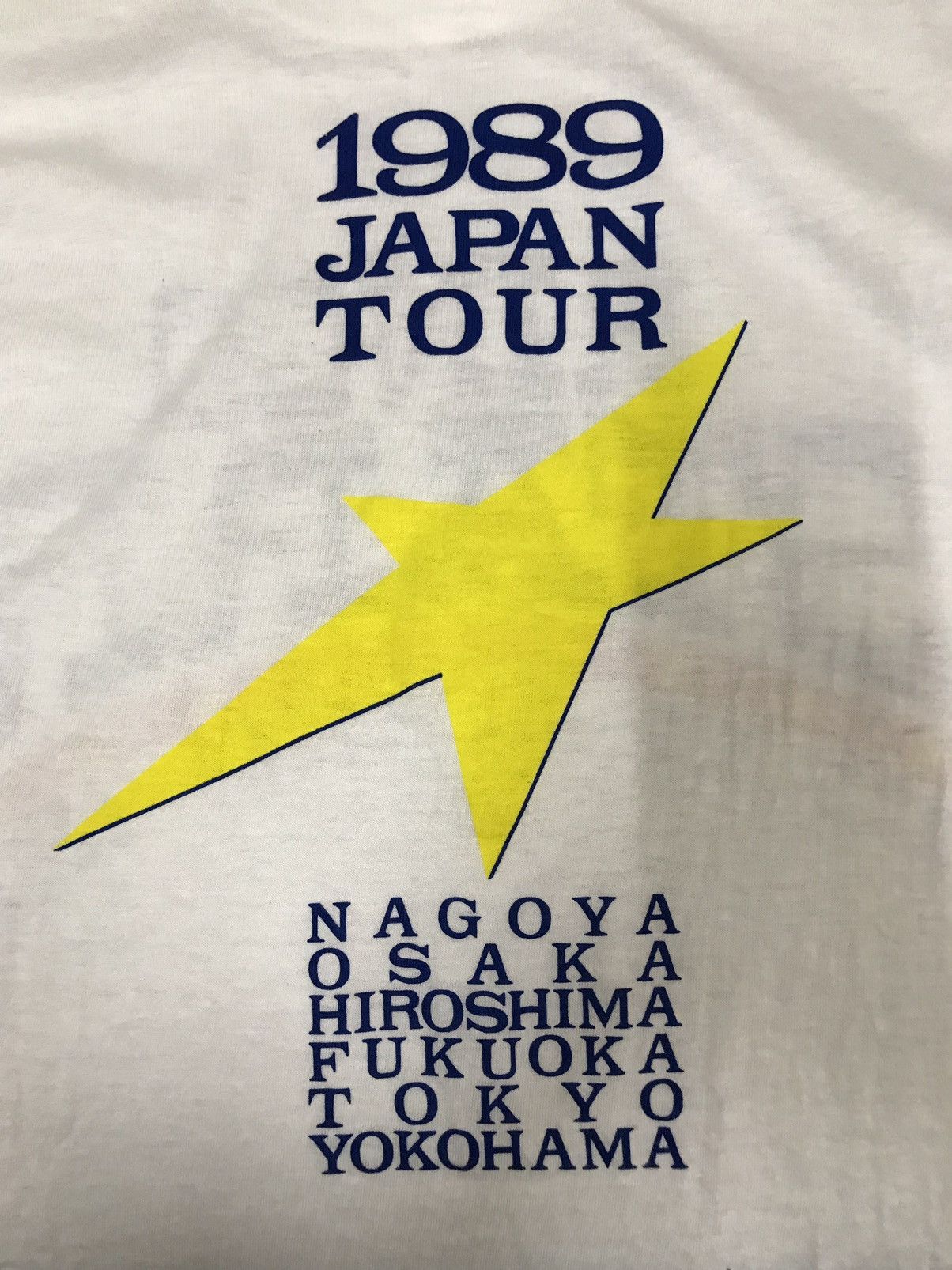 Band Tees × Vintage Vintage 1989 Ringo Starr Tour Japan Tshirt Size US M / EU 48-50 / 2 - 6 Thumbnail