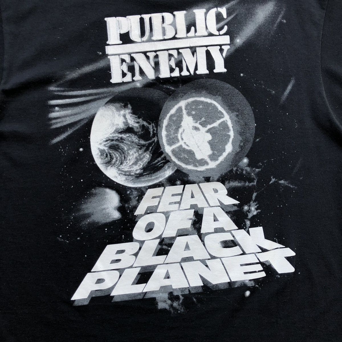 Public Enemy Public Enemy 1990 Fear OfA Black Planet Vintage 90’s T-Shirt Size US XL / EU 56 / 4 - 8 Thumbnail