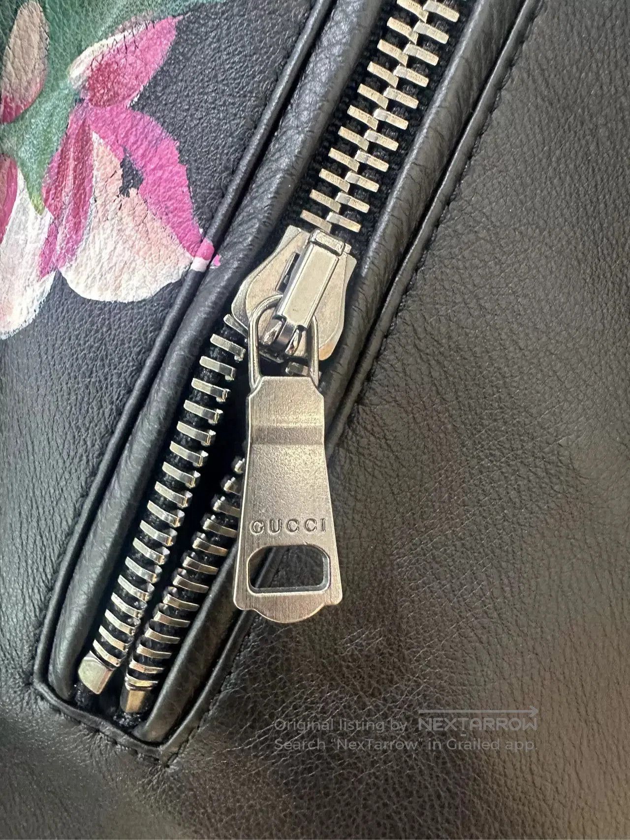 Gucci Gucci Graffiti Biker Leather Jacket. Size L / US 10 / IT 46 - 4 Thumbnail