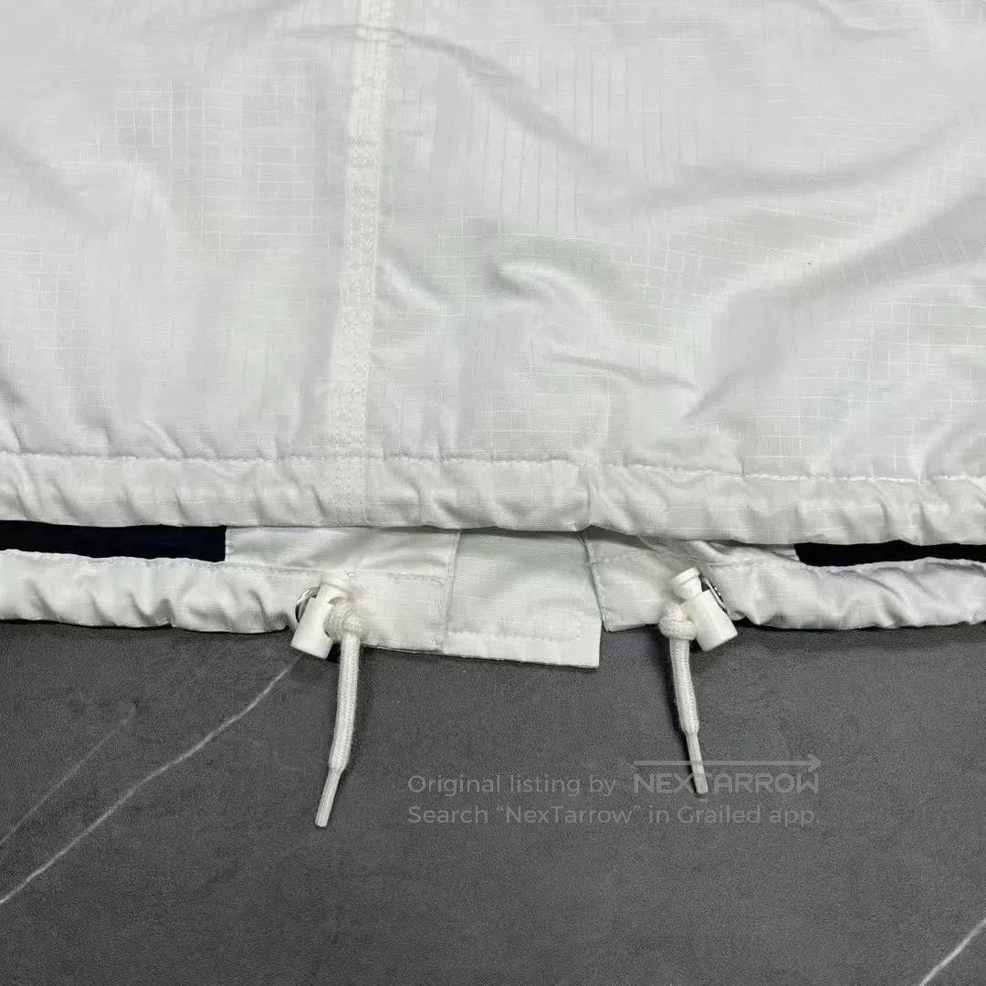 Balenciaga Balenciaga White Embroidered Logo Jacket. Size US L / EU 52-54 / 3 - 6 Thumbnail