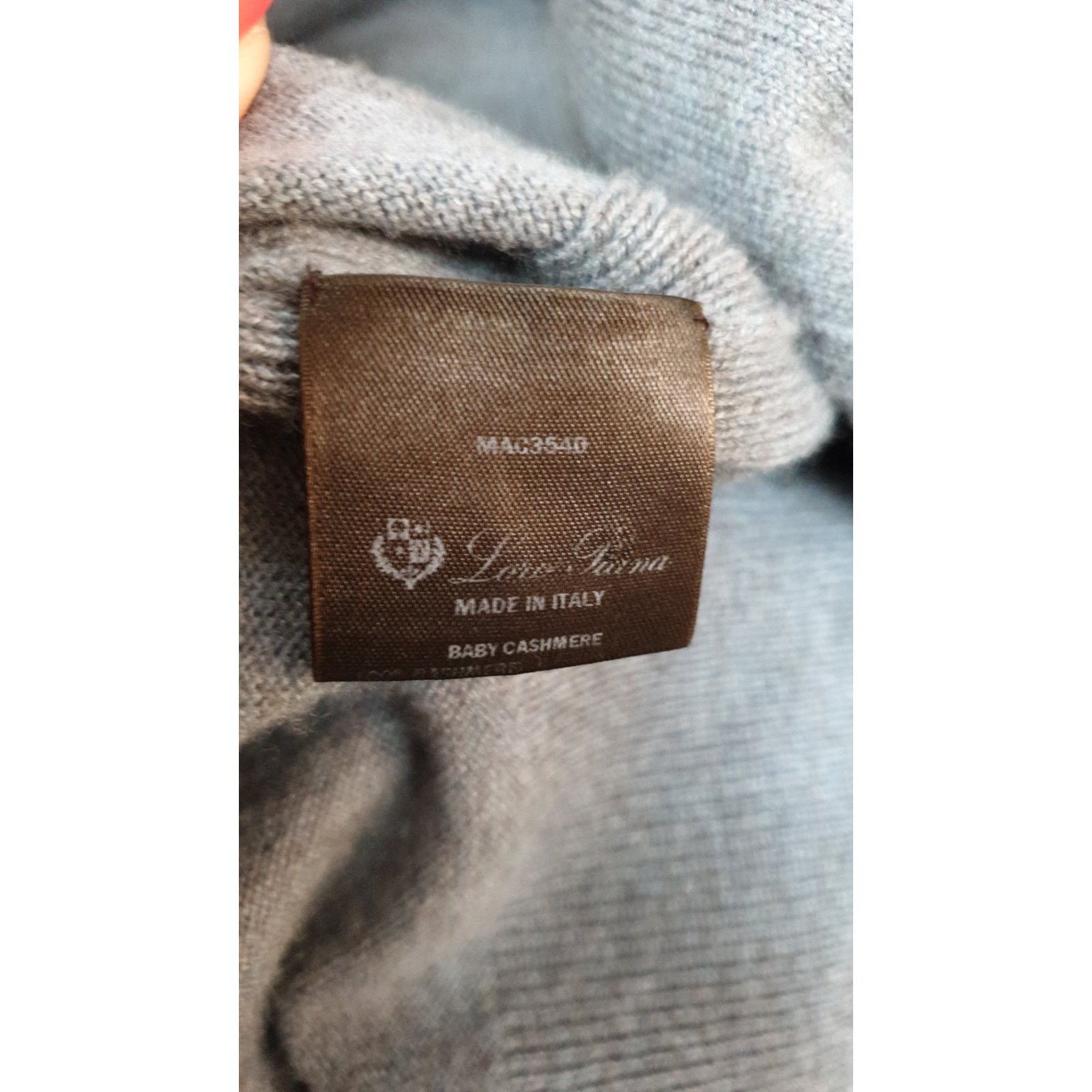 Loro Piana Loro Piana Gray Baby Cashmere Cardigan Sz.42 Size M / US 6-8 / IT 42-44 - 7 Thumbnail