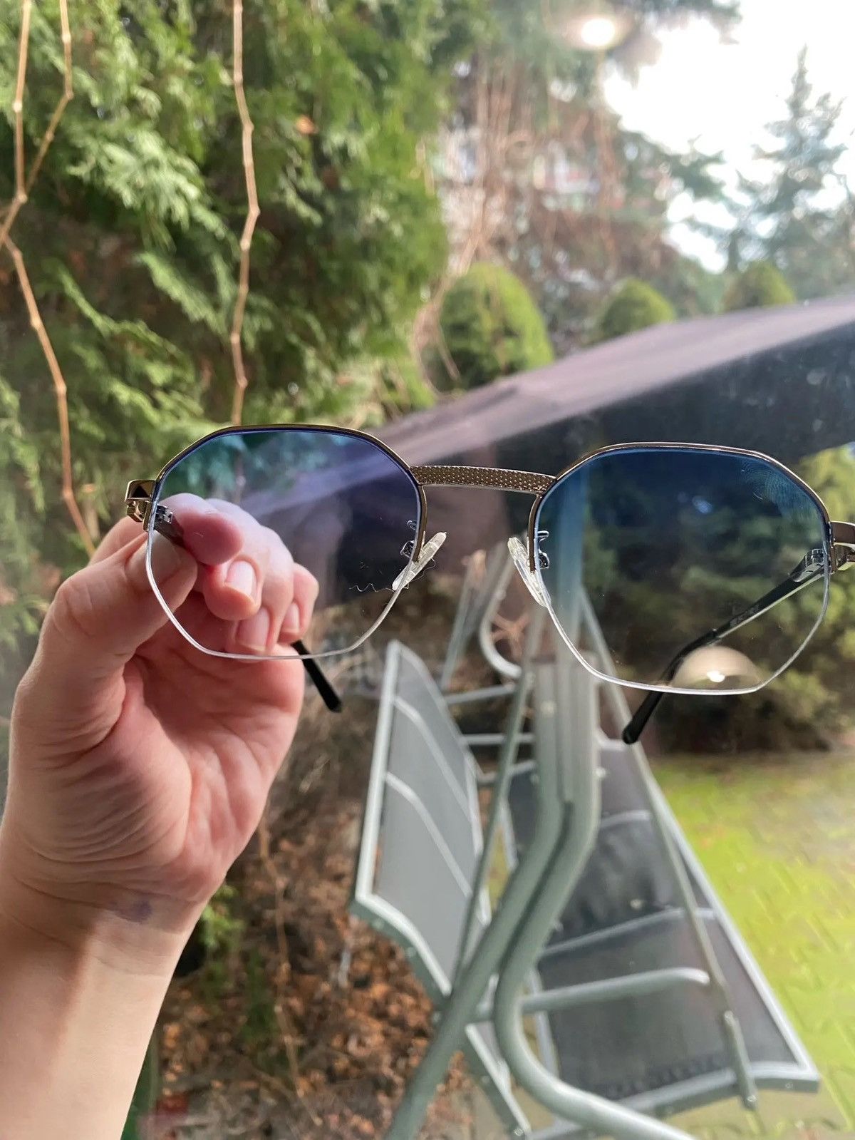 kurt-cobain-half-frame-round-sunglasses-grailed