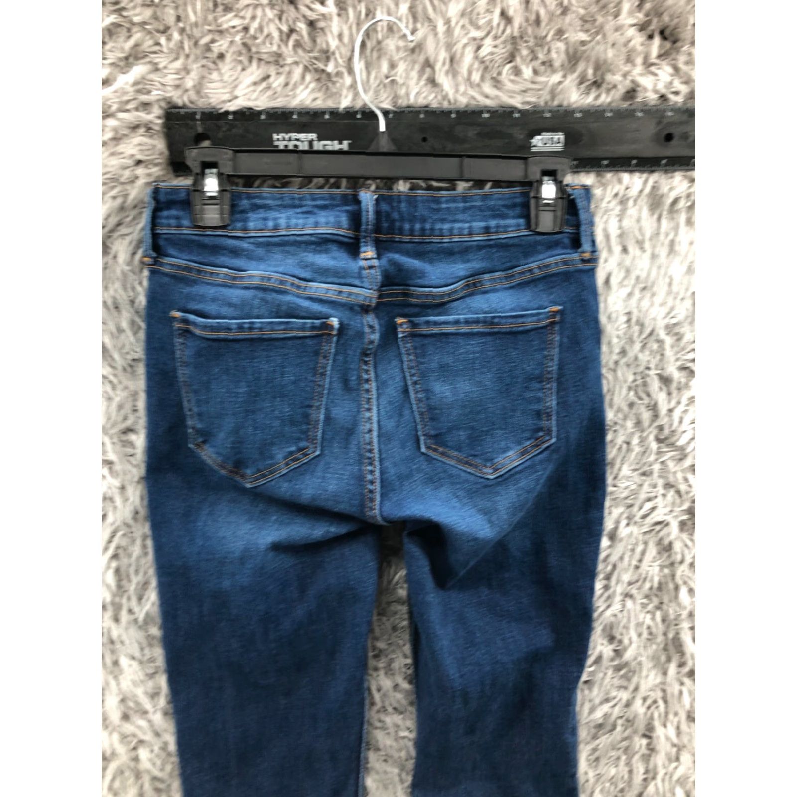 Old Navy Old Navy Rockstar Skinny Jeans Size 4 Womens Medium Blue Wash Denim Jeans Womens Regular Fit Size 27" / US 4 / IT 40 - 6 Thumbnail