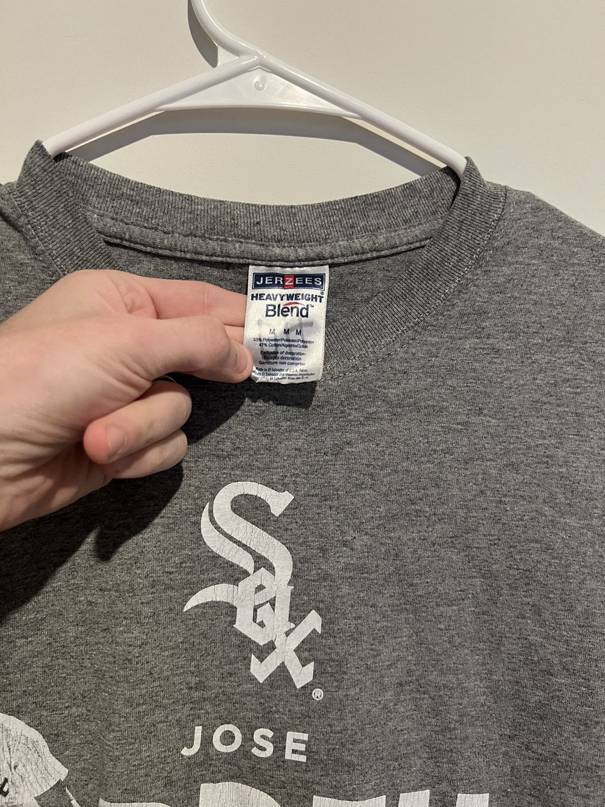MLB × Vintage Vintage White Sox Jose Abreu Shirt Size US M / EU 48-50 / 2 - 5 Thumbnail