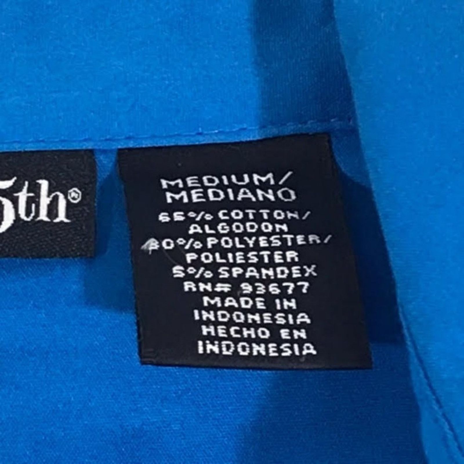 Other East 5th Blue Button Down Shirt Size Medium NWT Size M / US 6-8 / IT 42-44 - 8 Thumbnail