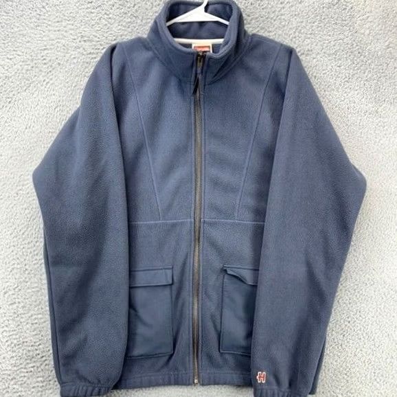 Vintage Homage Jacket Mens Medium Blue Full Zip Jacket Mock Neck Long Sleeve Pocket Size US M / EU 48-50 / 2 - 3 Thumbnail