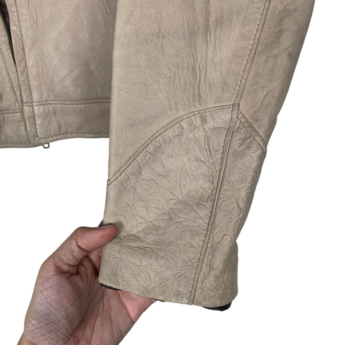 Schott Vintage 80s Schott Nyc Leather Jacket Size M / US 6-8 / IT 42-44 - 13 Thumbnail