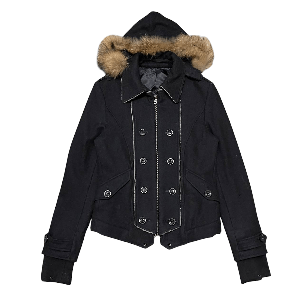 PPFM Vintage PPFM Wool Fur Napoleon Jacket Lgb goa hysterics | Grailed